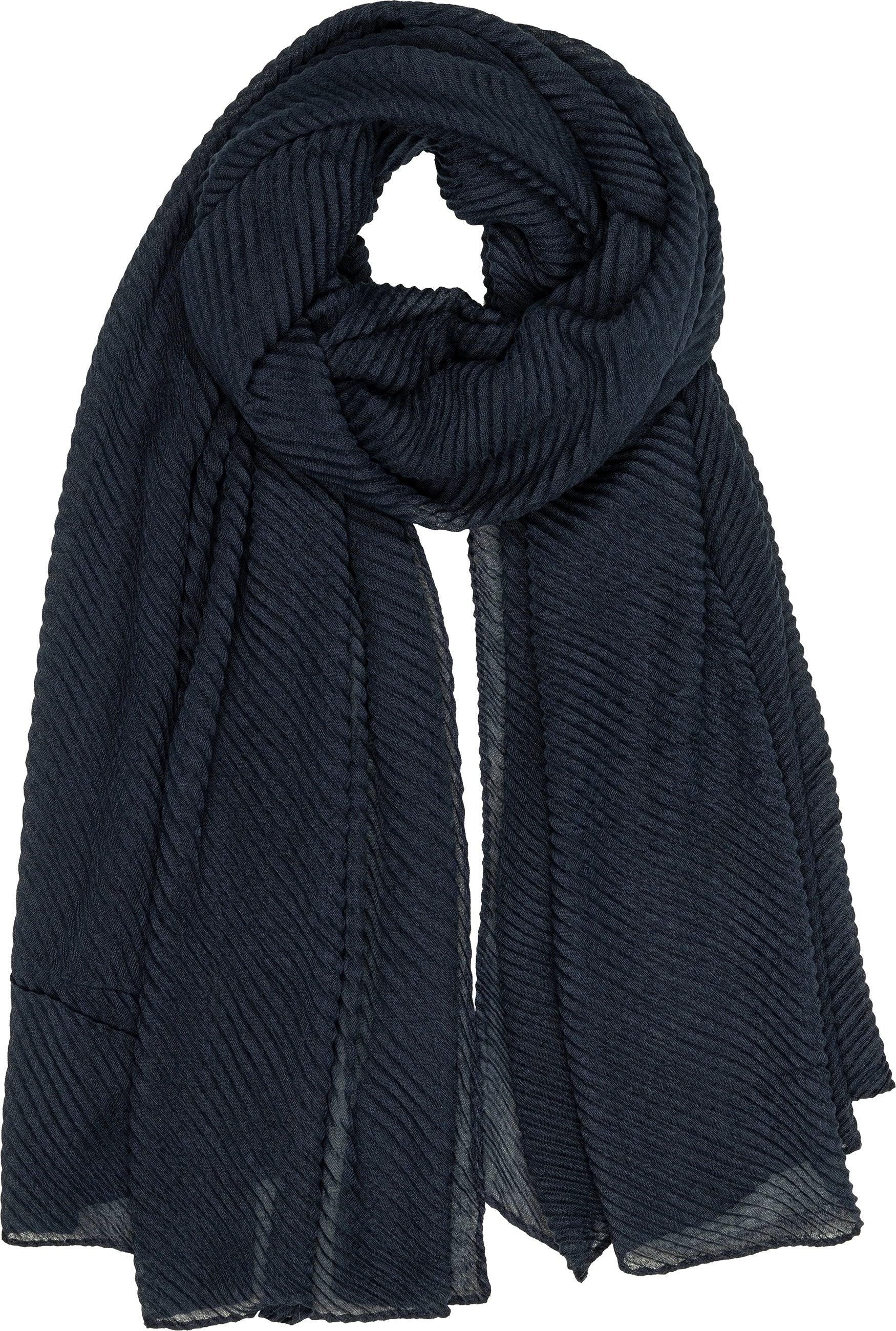 caspar-schal-no-509-damen-schal-80-x-200-cm-mit-streifen-webmuster image 7