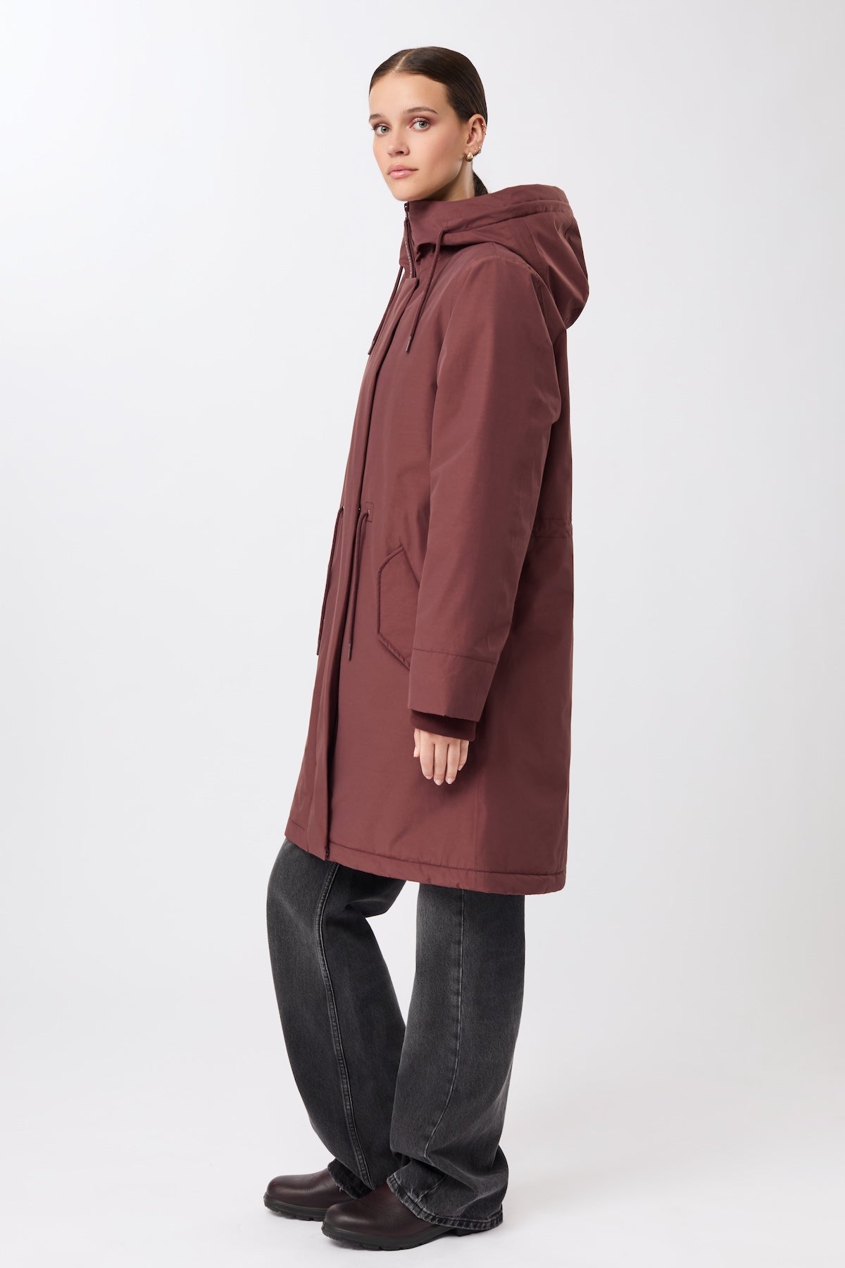 langerchen-parka-locker-wattiert-burgundy image 2