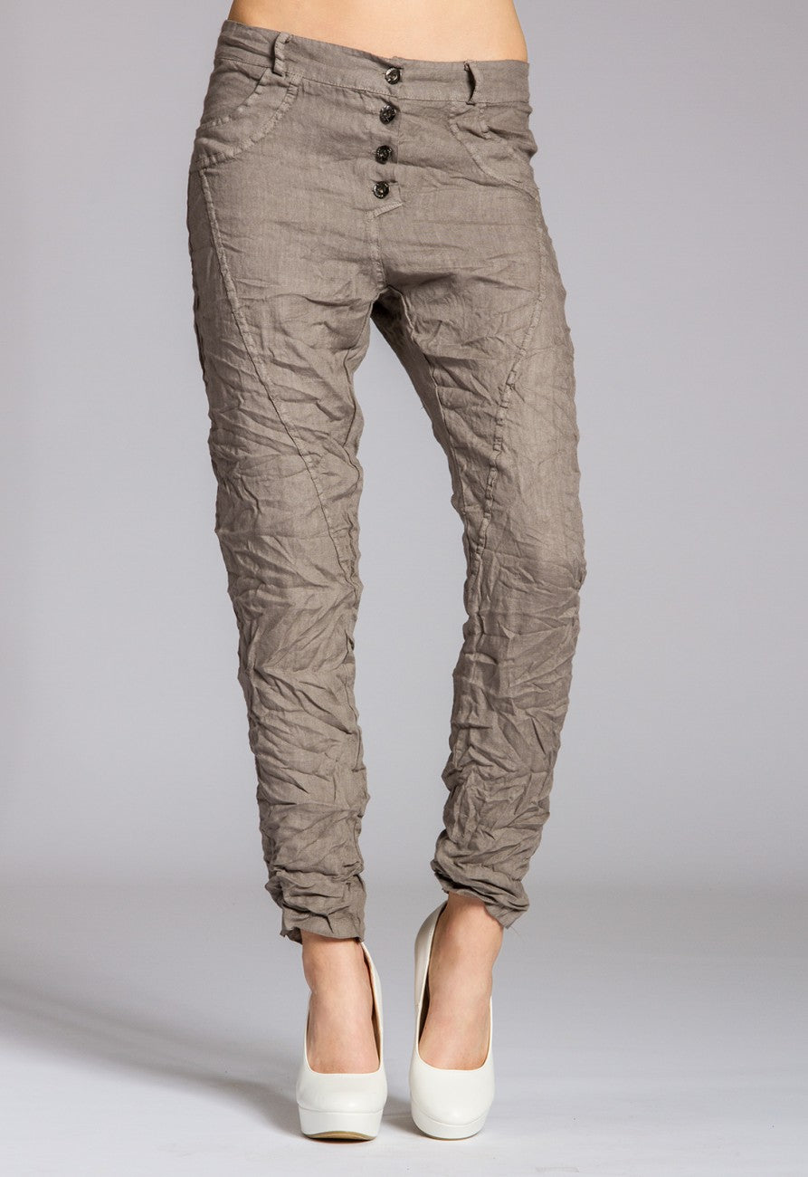 caspar-leinenhose-no-019-loose-fit-boyfriend-leinenhose-f-r-damen image 4