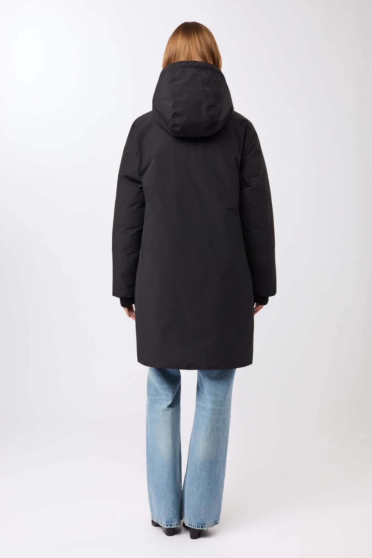 langerchen-lange-jacke-mit-kapuze-und-eco-daune-black image 4