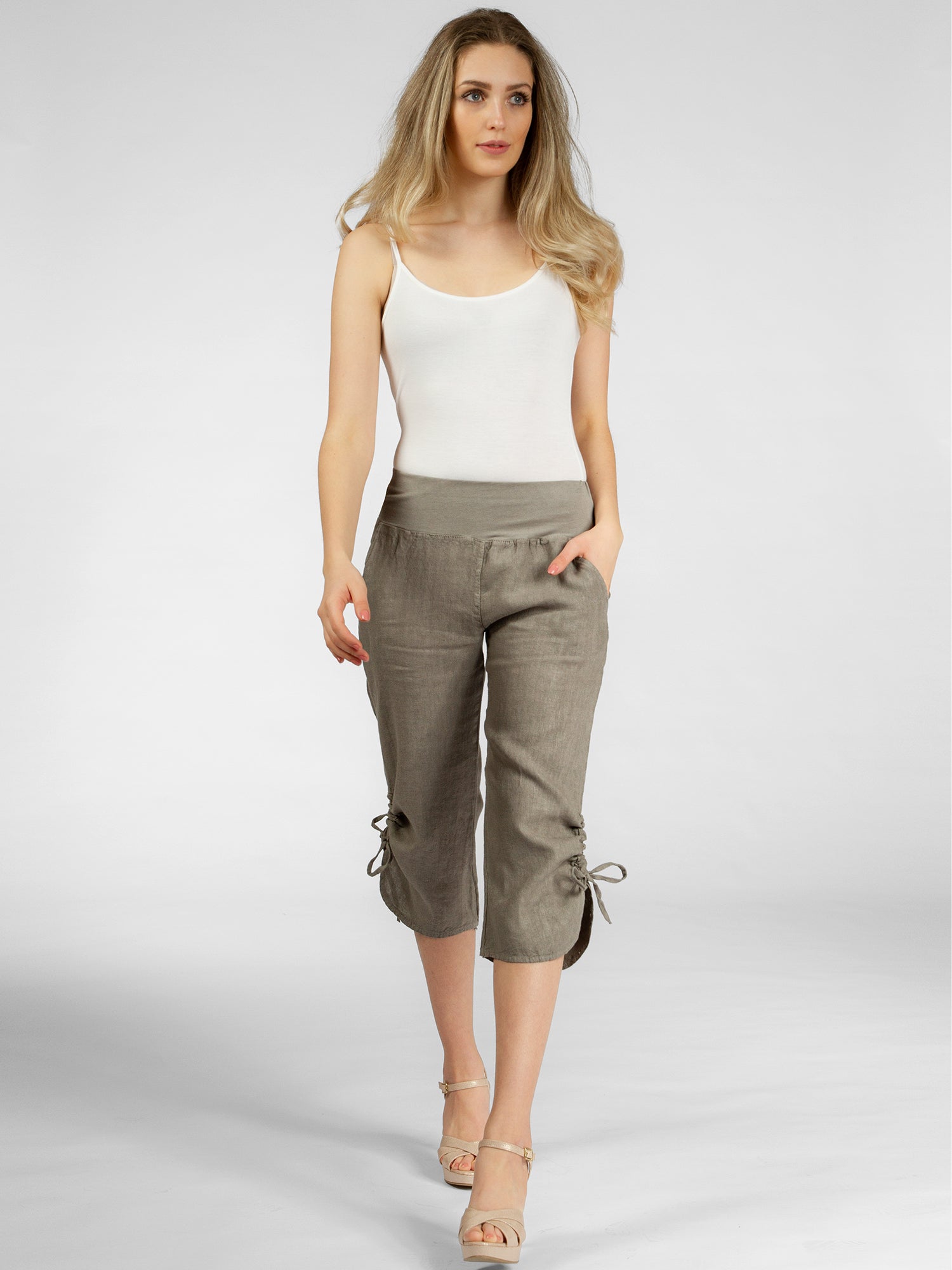 caspar-leinenhose-no-050-3-4-capri-boyfriend image 4