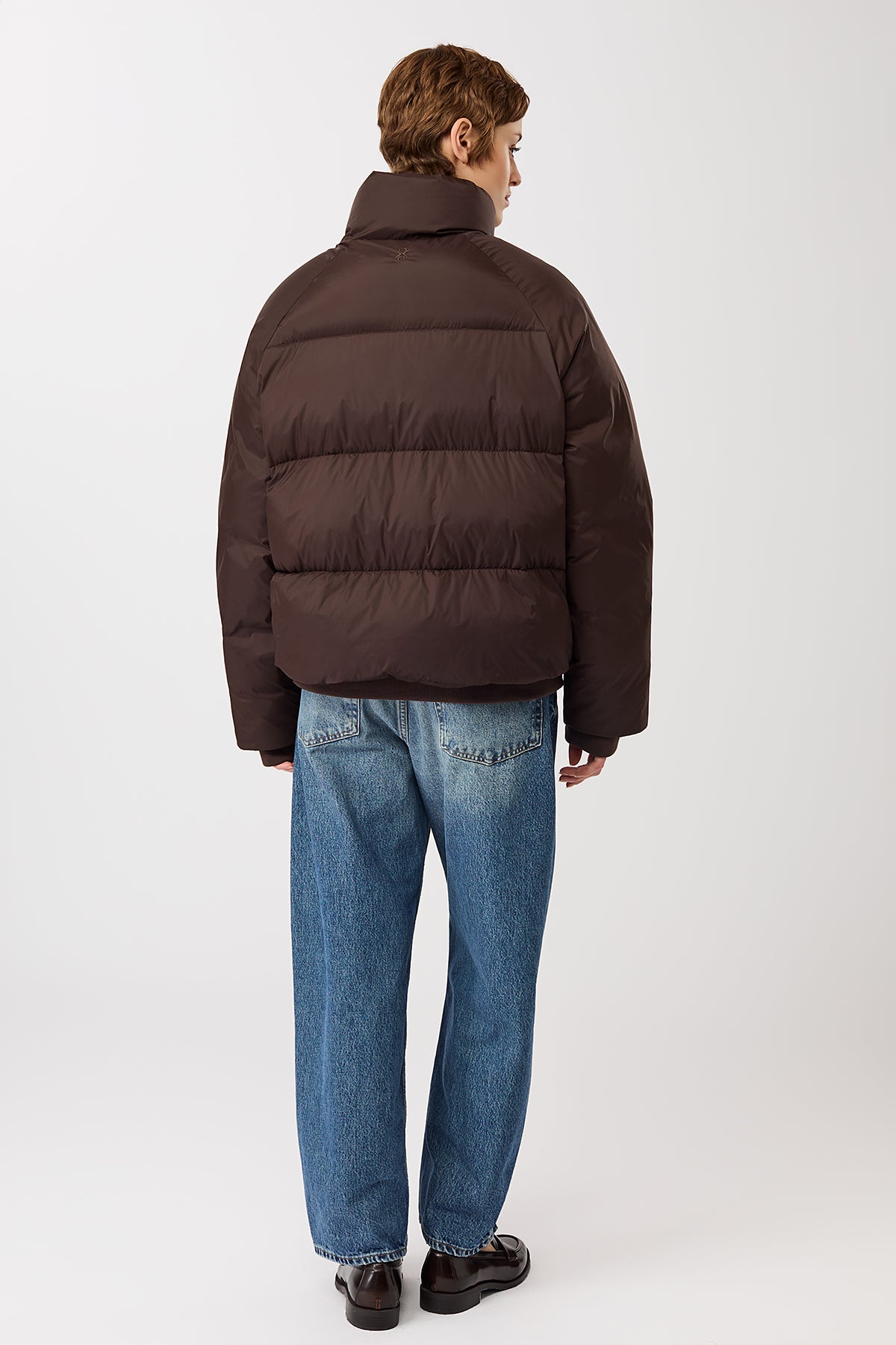 langerchen-lightweight-jacke-aus-eco-daune-kurze-jacke-coffee-braun image 3