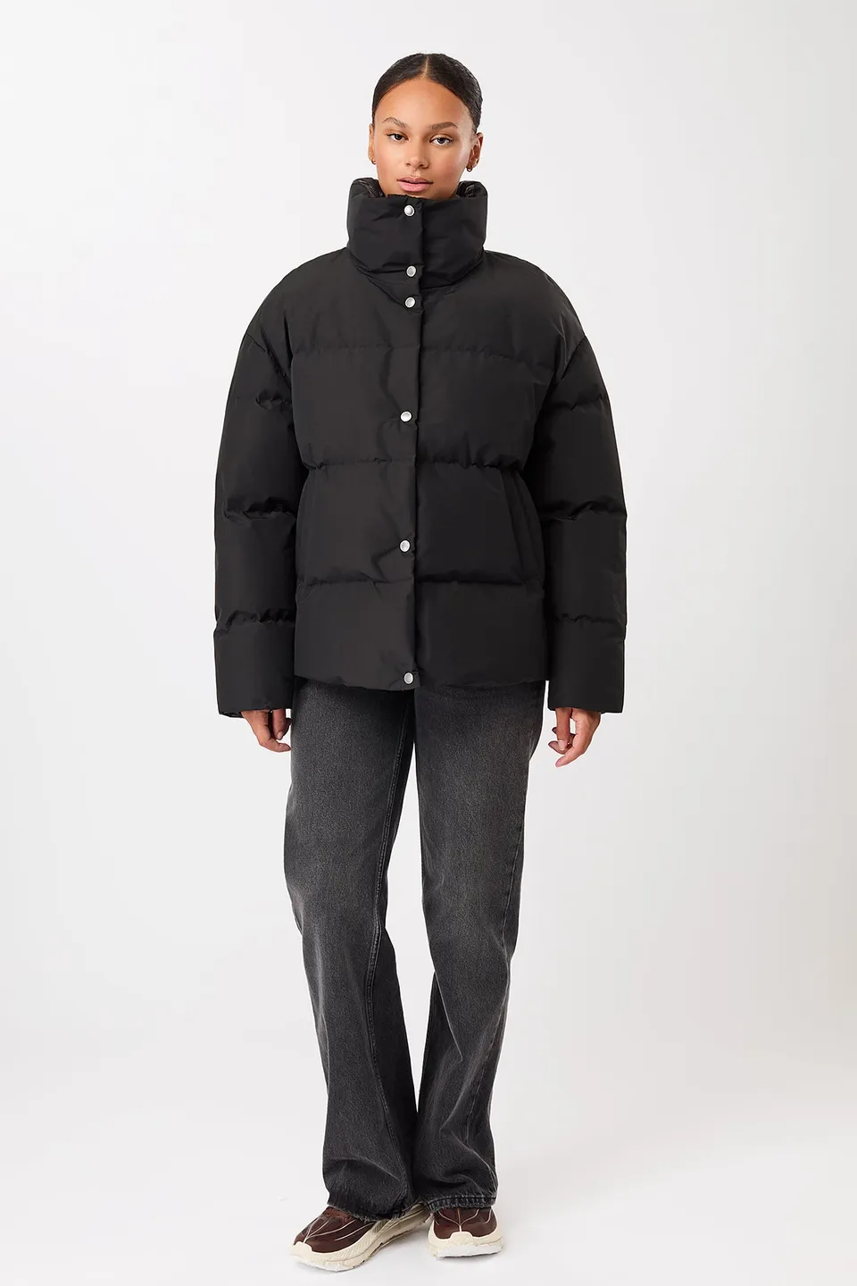 langerchen-gesteppte-jacke-aus-eco-daune-mit-stehkragen-navy image 1