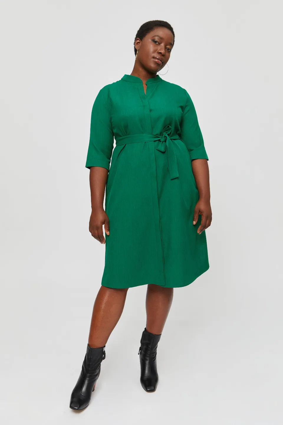 ayani-lidia-hemdkleid-gr-n-3-4-rmel image 1
