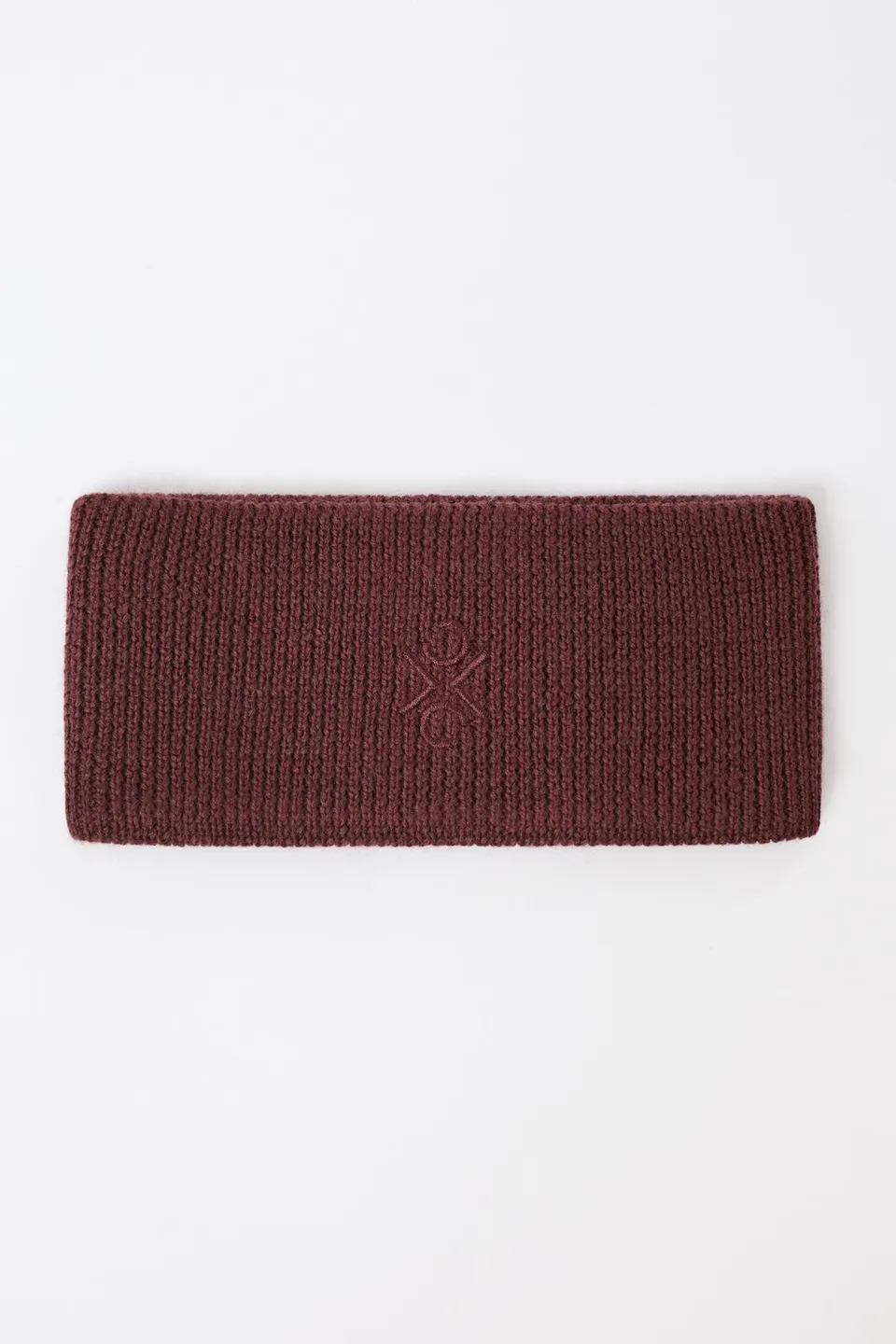 langerchen-stirnband-aus-bio-wolle-burgundy image 1