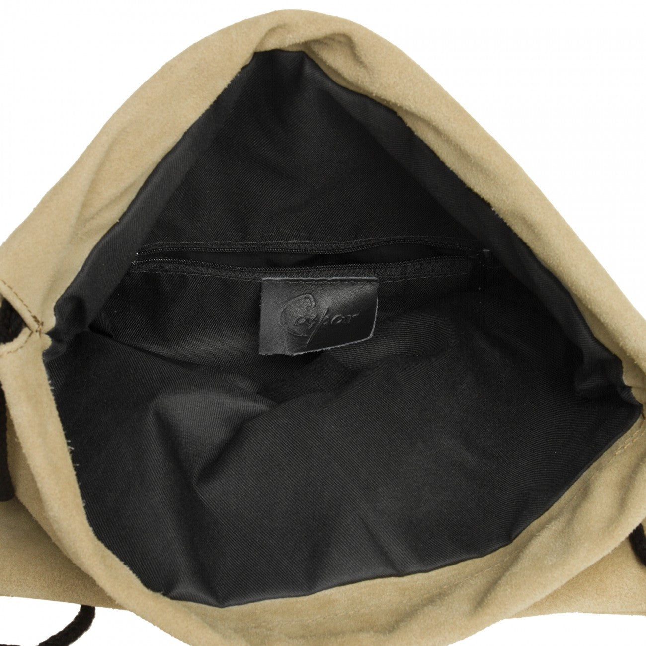 caspar-gym-bag-no-712-turnbeutel-wildleder-glitzer-stern image 8