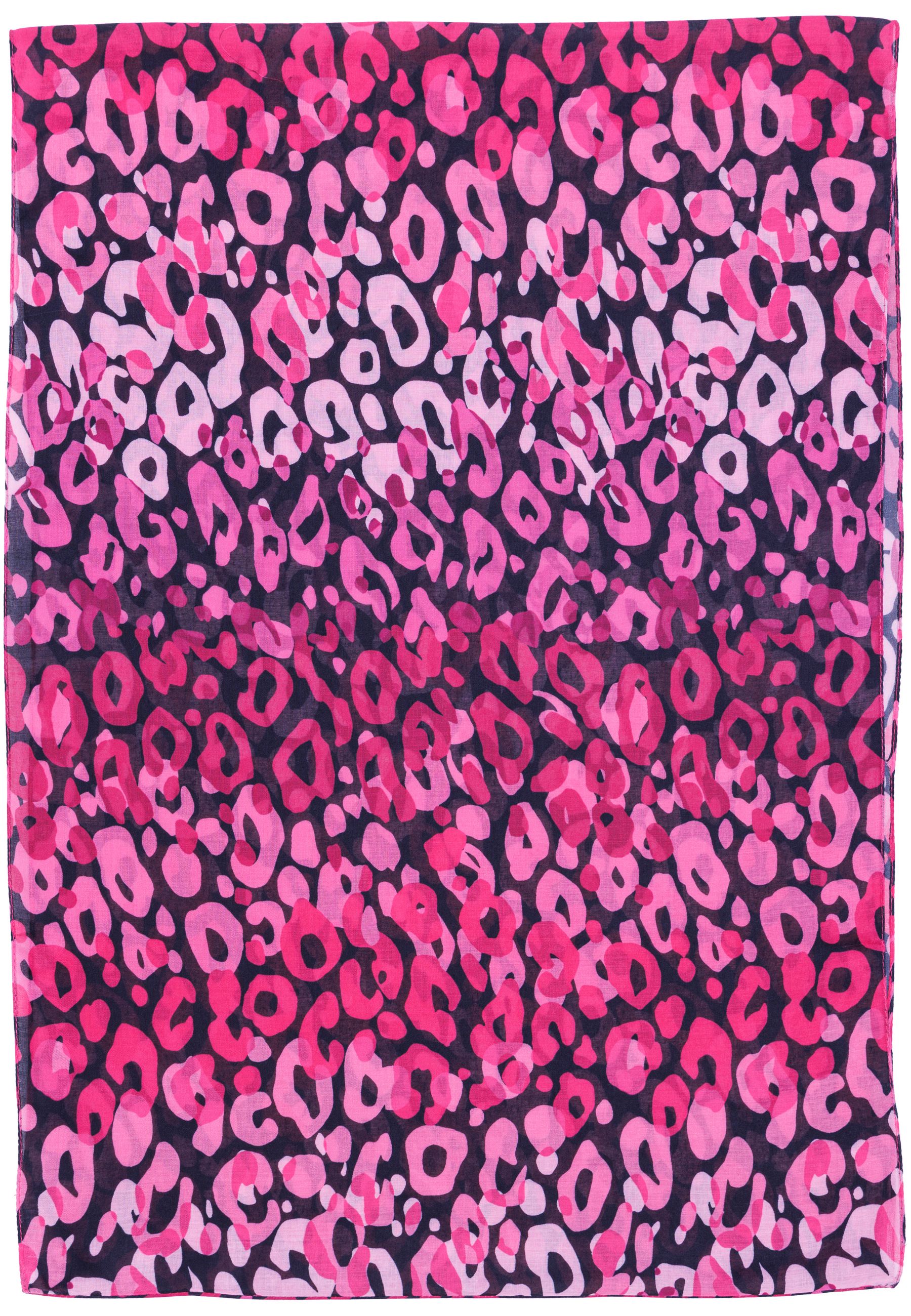 caspar-loop-no-551-damen-loop-schal-animal-print-170-x-70-cm image 5