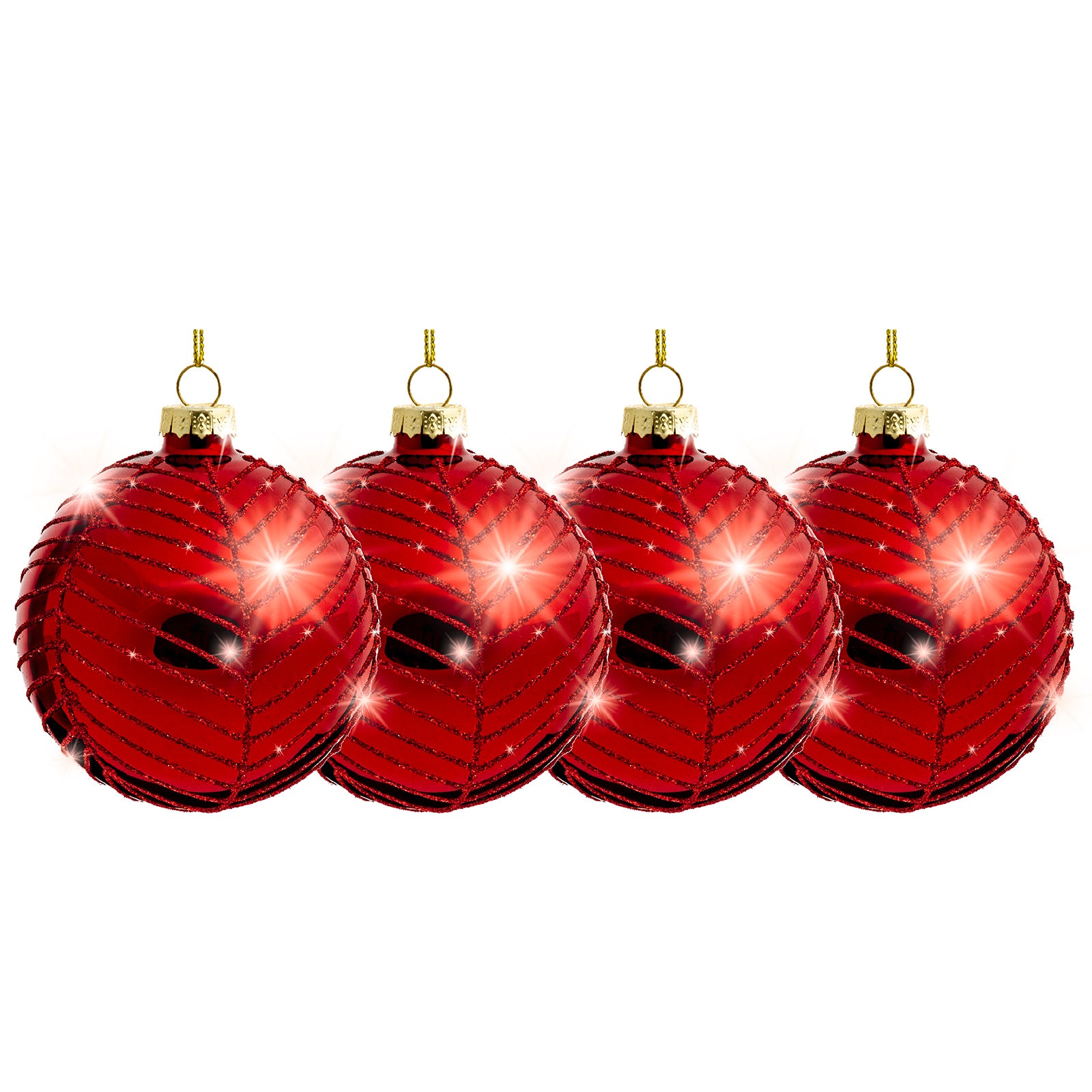 caspar-sikora-highlights-4er-set-christbaumkugeln-aus-glas-rot image 8