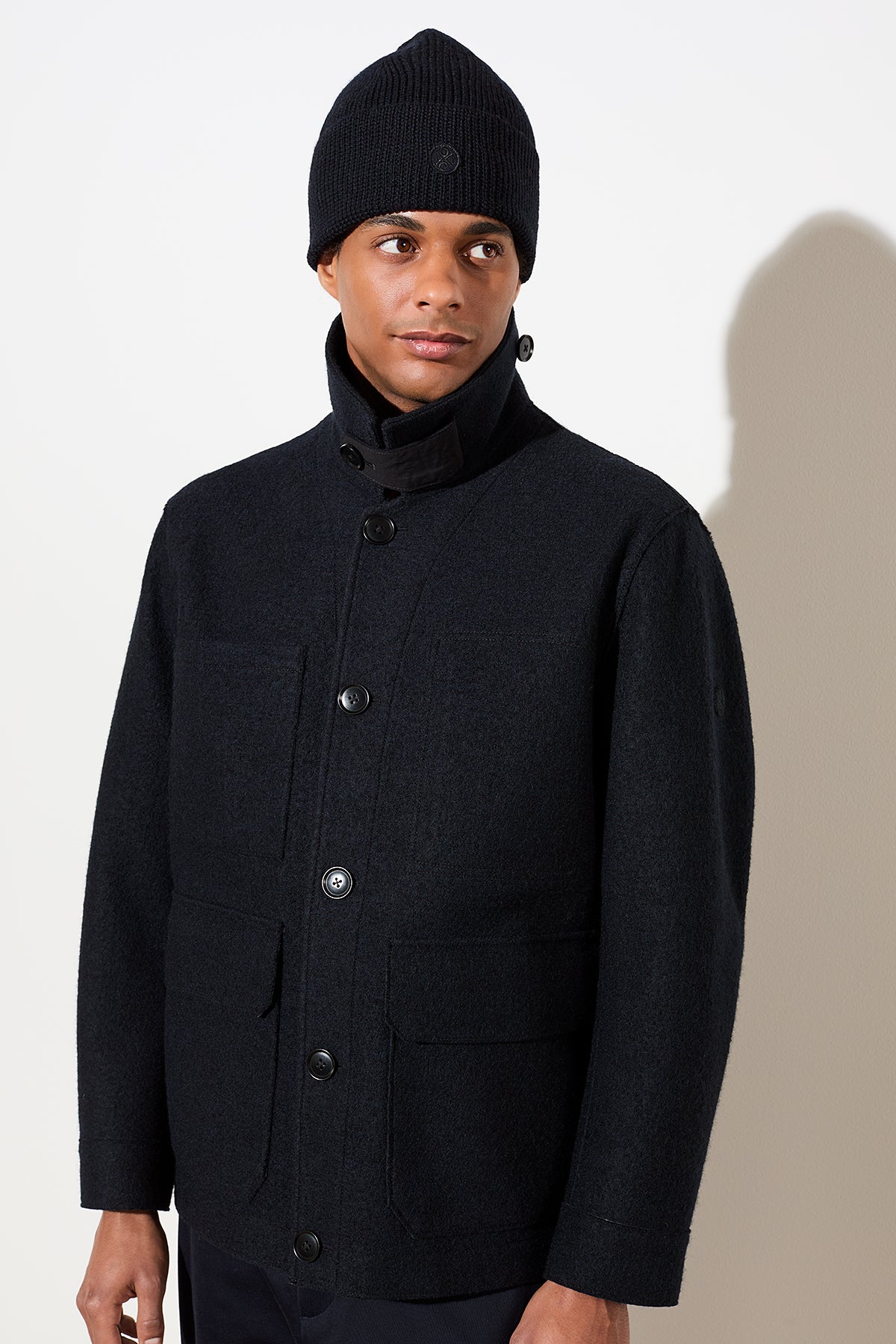 langerchen-field-jacket-aus-techno-felt-carbon image 6