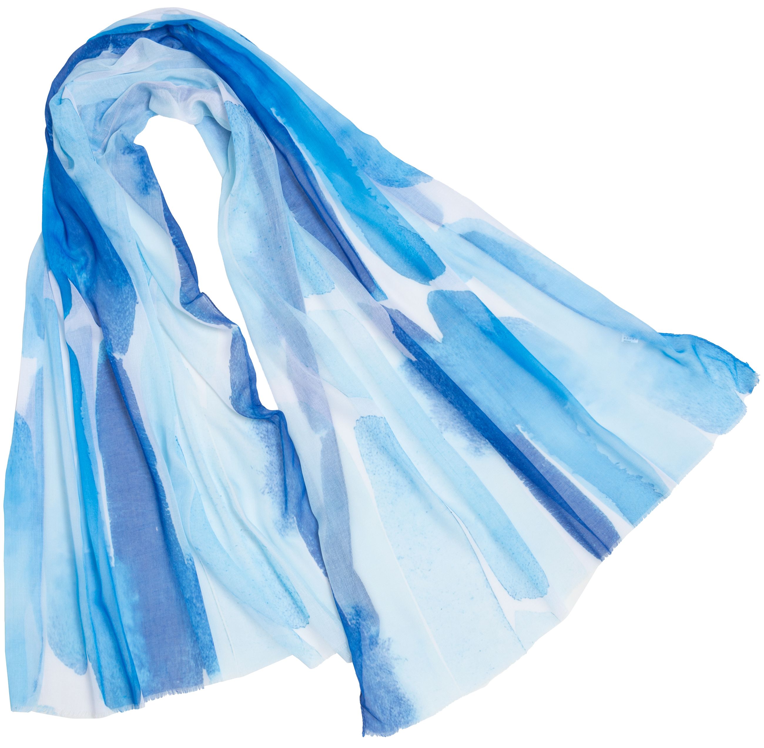 caspar-schal-no-836-damen-sommerschal-viskose-75x180-cm image 3