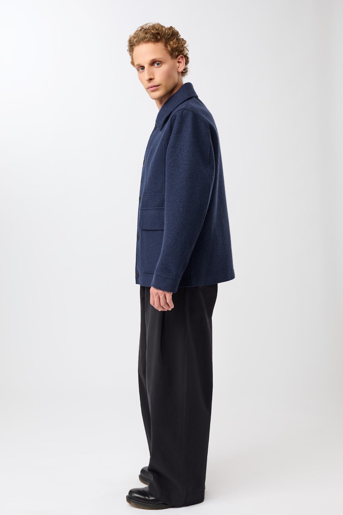 langerchen-field-jacket-aus-techno-felt-steel-blue image 2