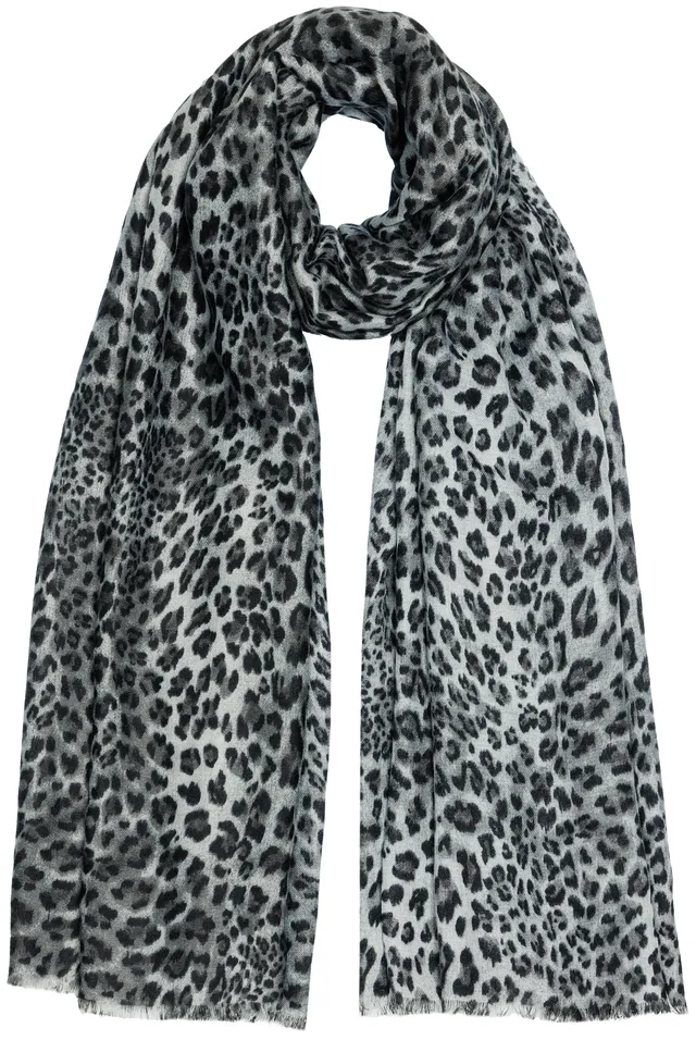 caspar-schal-no-542-animal-print-viskose-schal image 1