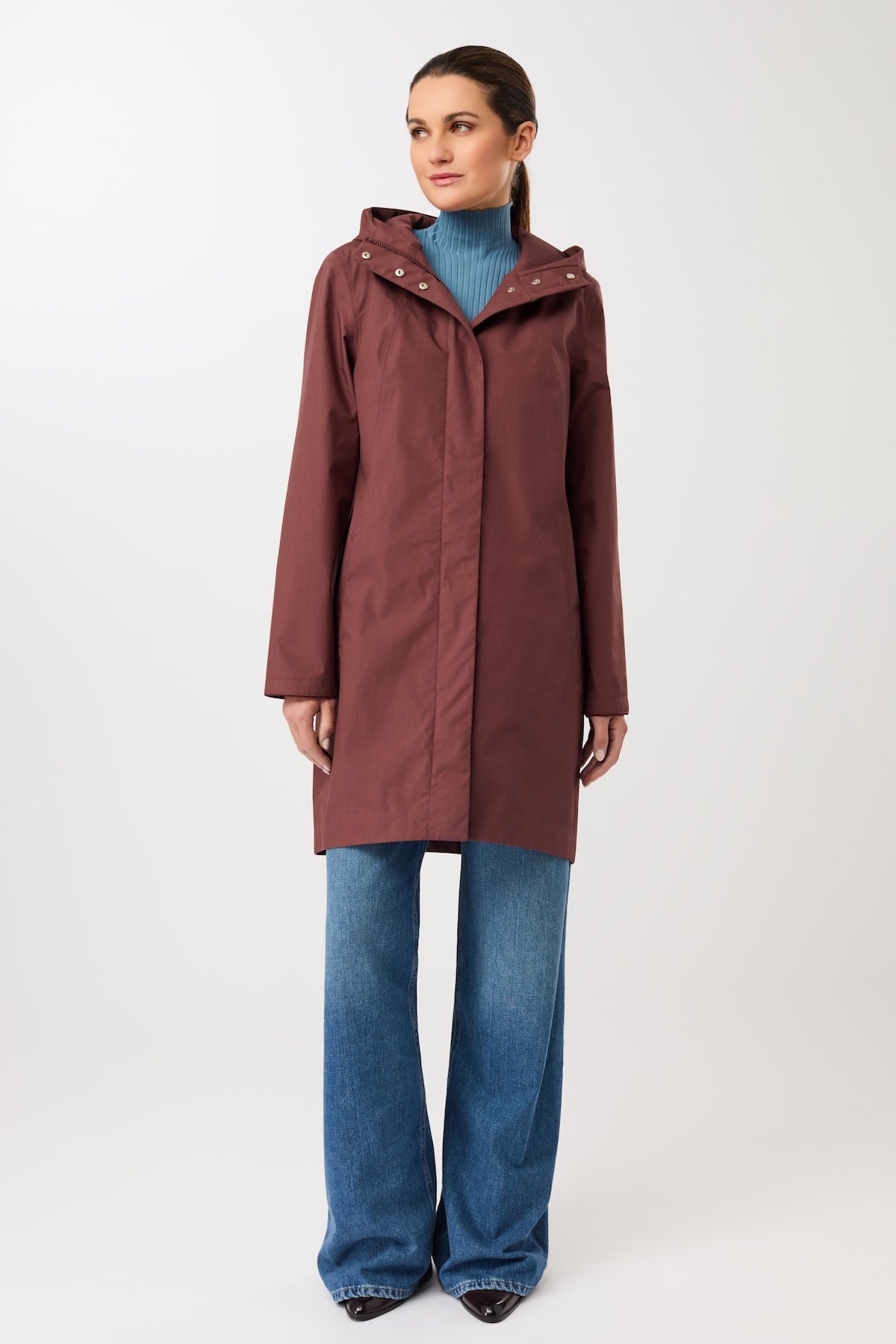 langerchen-schmaler-regenparka-mit-verdecktem-rei-verschluss-rubywood image 1