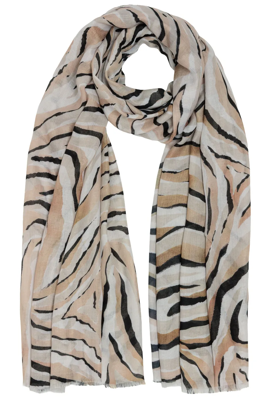 caspar-schal-no-554-animal-print-90x180-cm image 1