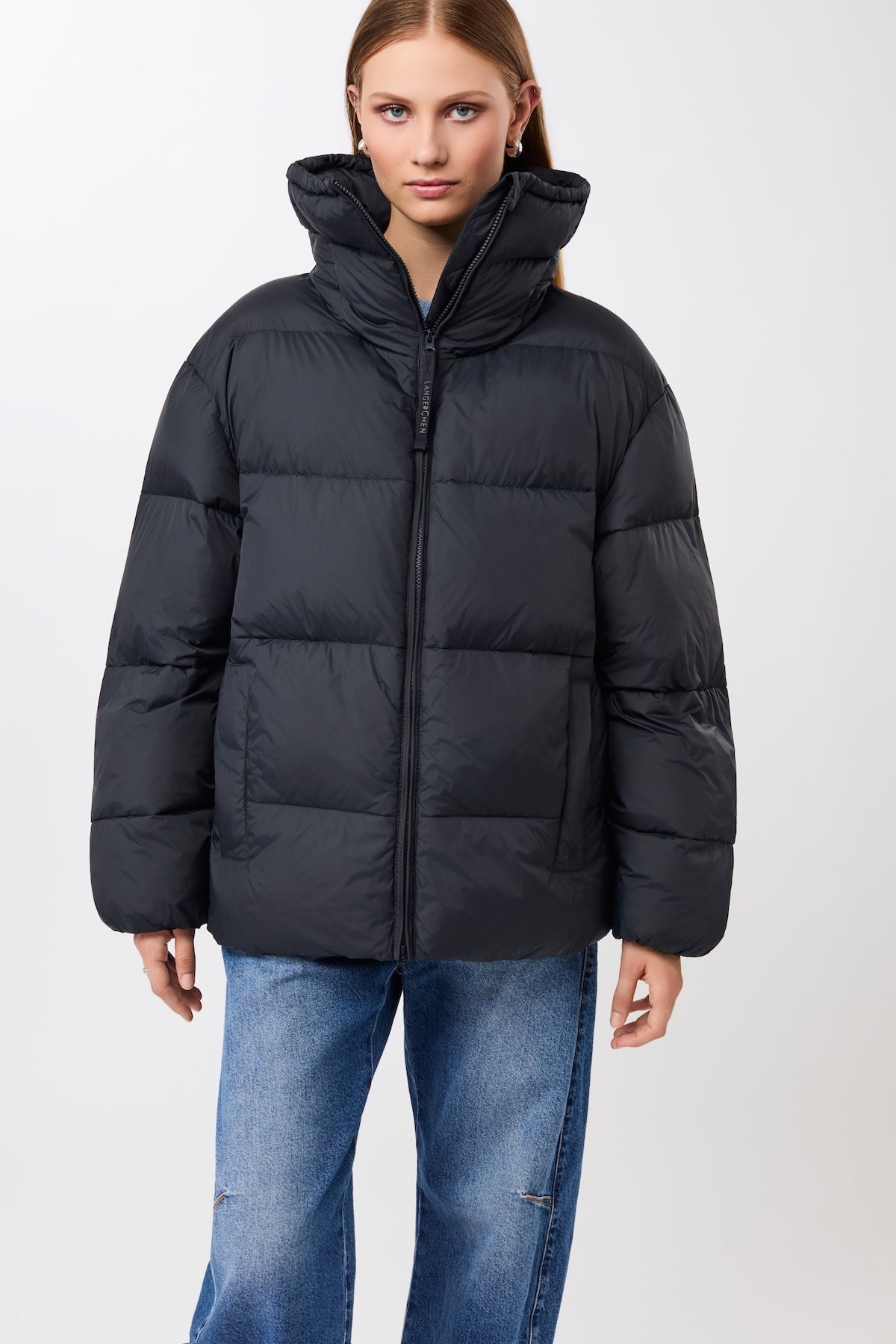 langerchen-steppjacke-mit-kragen-und-abnehmbarer-kapuze-midnight image 6