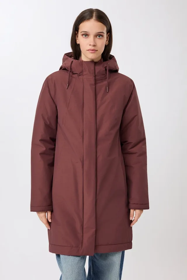 langerchen-wattierter-parka-leicht-tailliert-parka-burgundy image 1