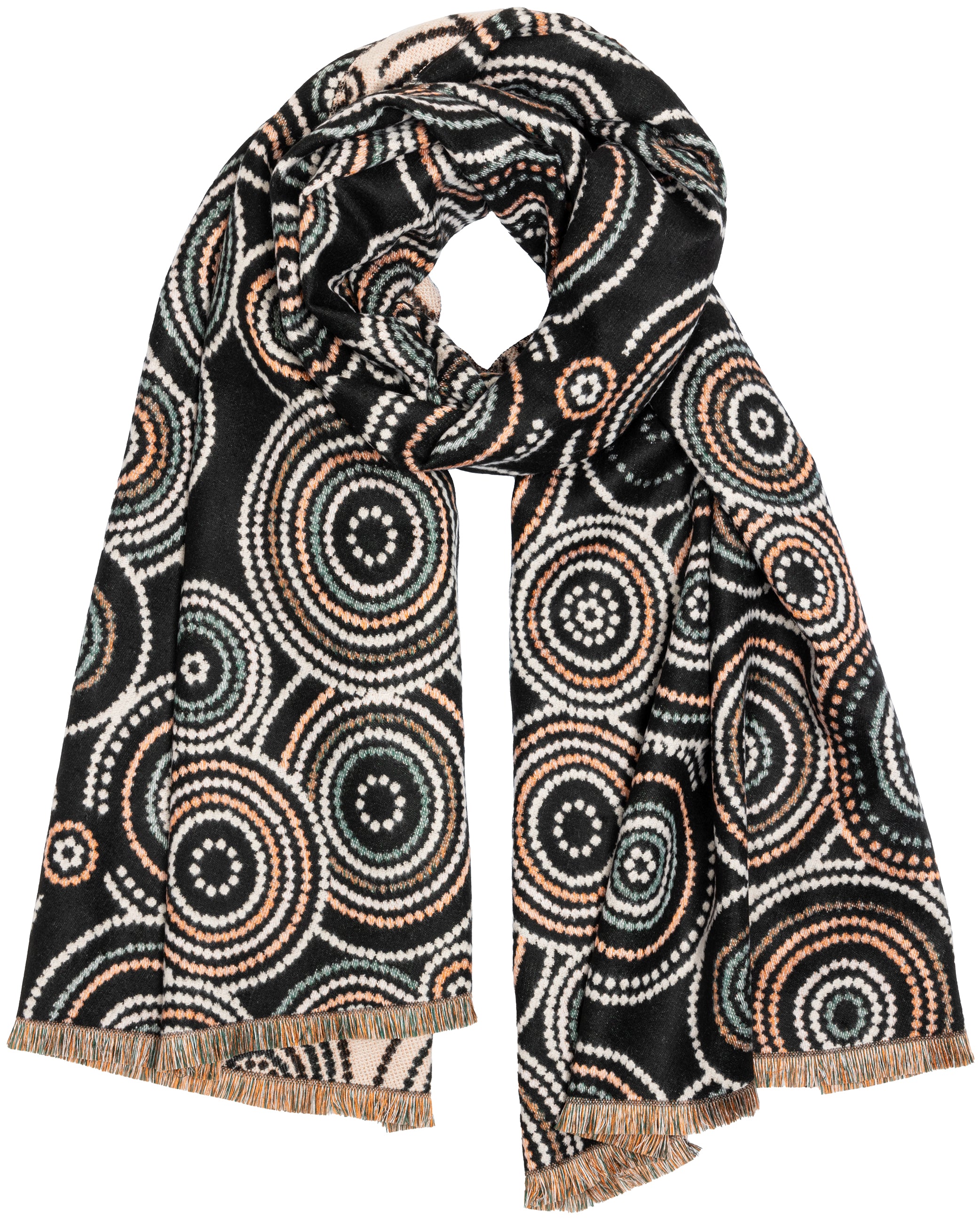 caspar-schal-no-524-xxl-paisley-schal-200-x-70-cm image 1