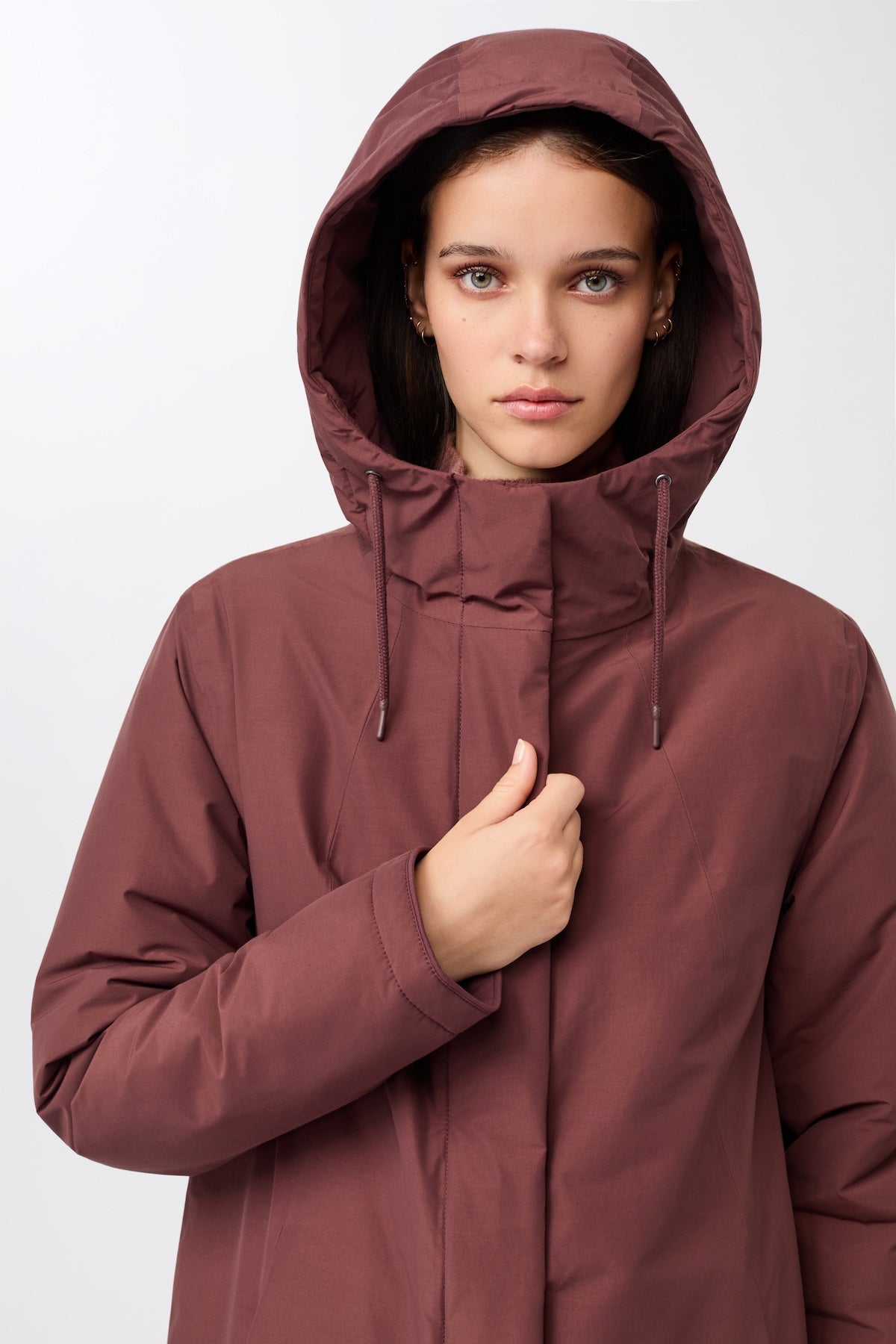 langerchen-wattierter-parka-leicht-tailliert-parka-burgundy image 4
