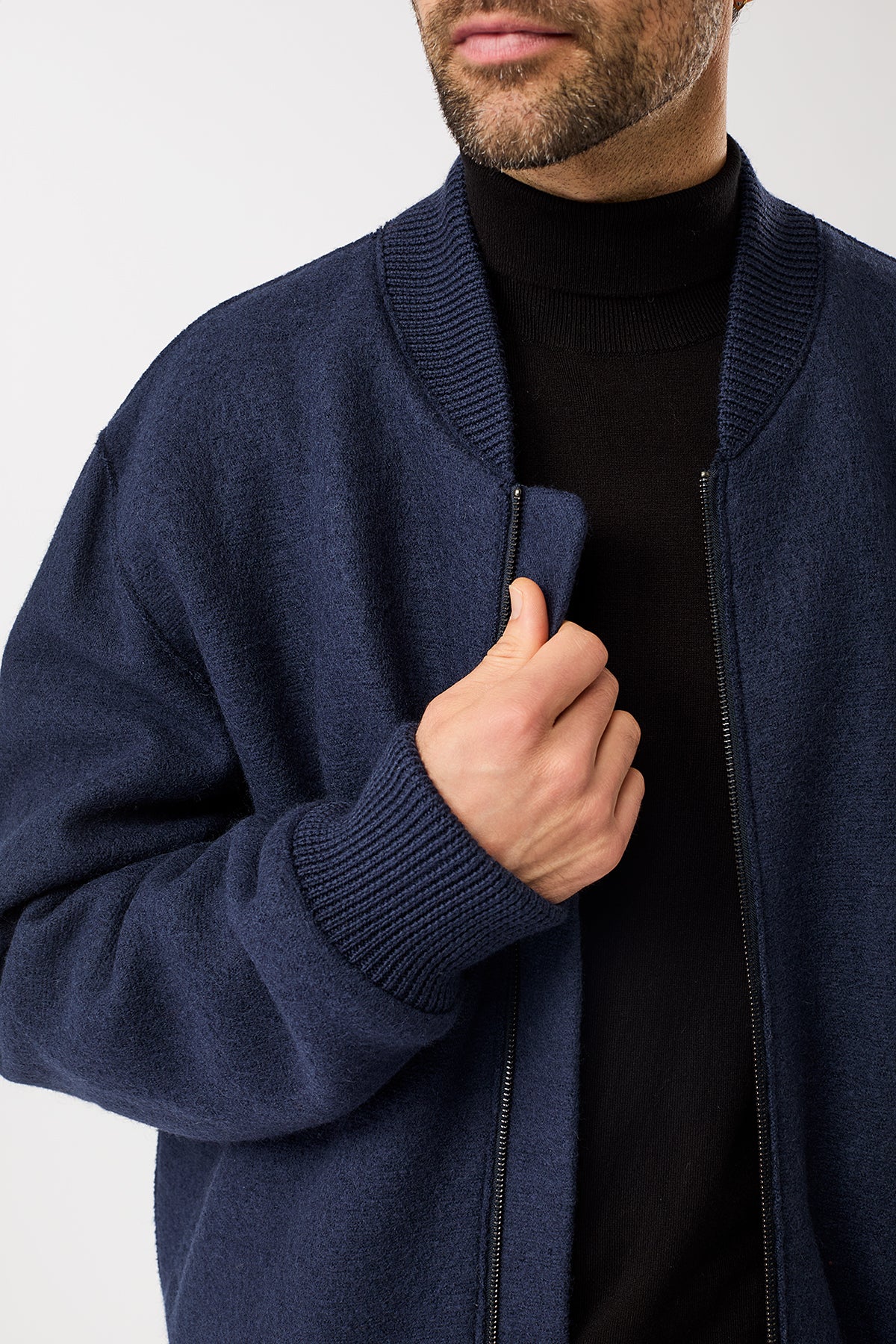 langerchen-bomber-jacke-aus-bio-wolle-steel-blue image 6