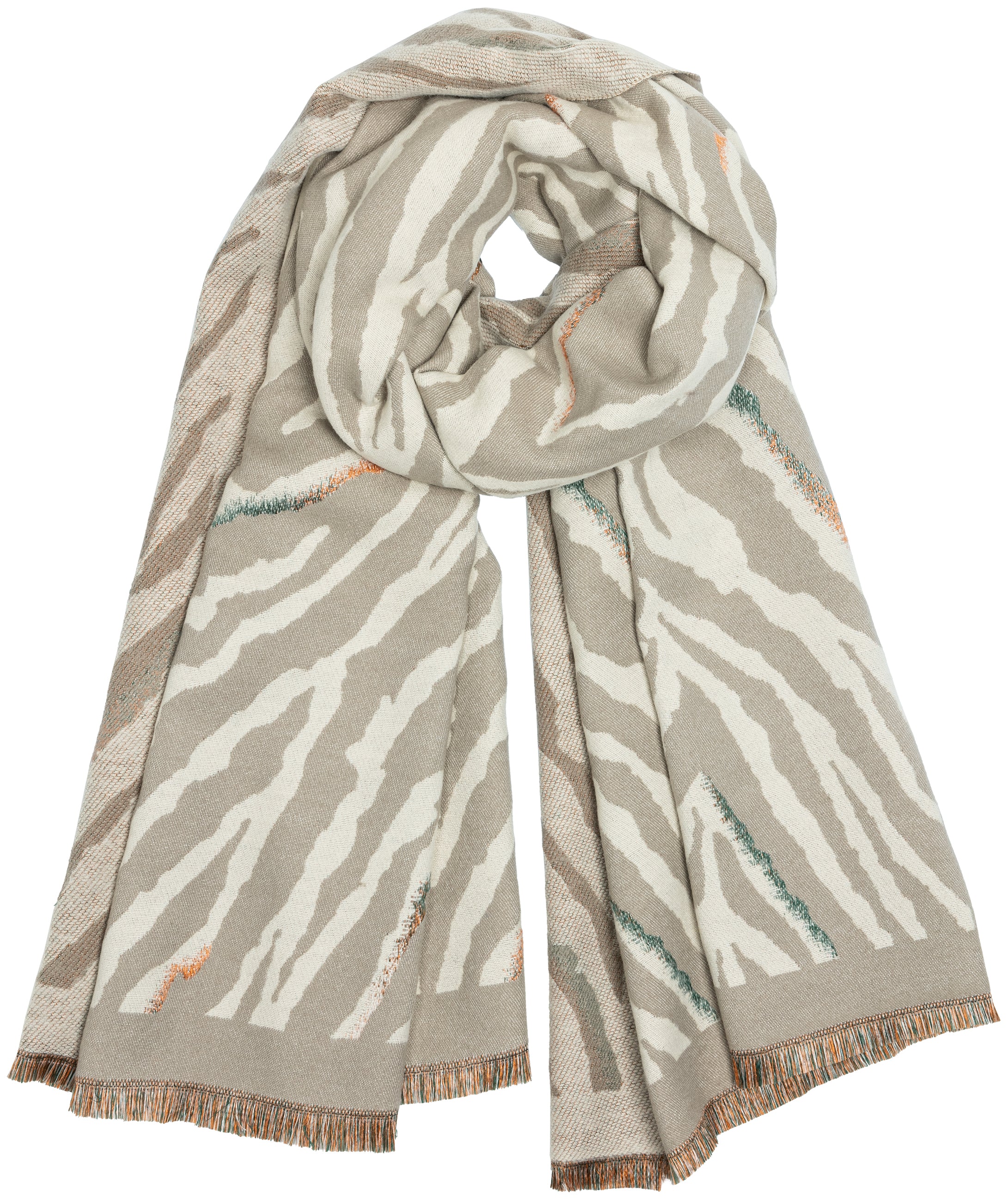 caspar-schal-no-523-damen-xxl-schal-200x65-cm-mit-tiger-muster image 7