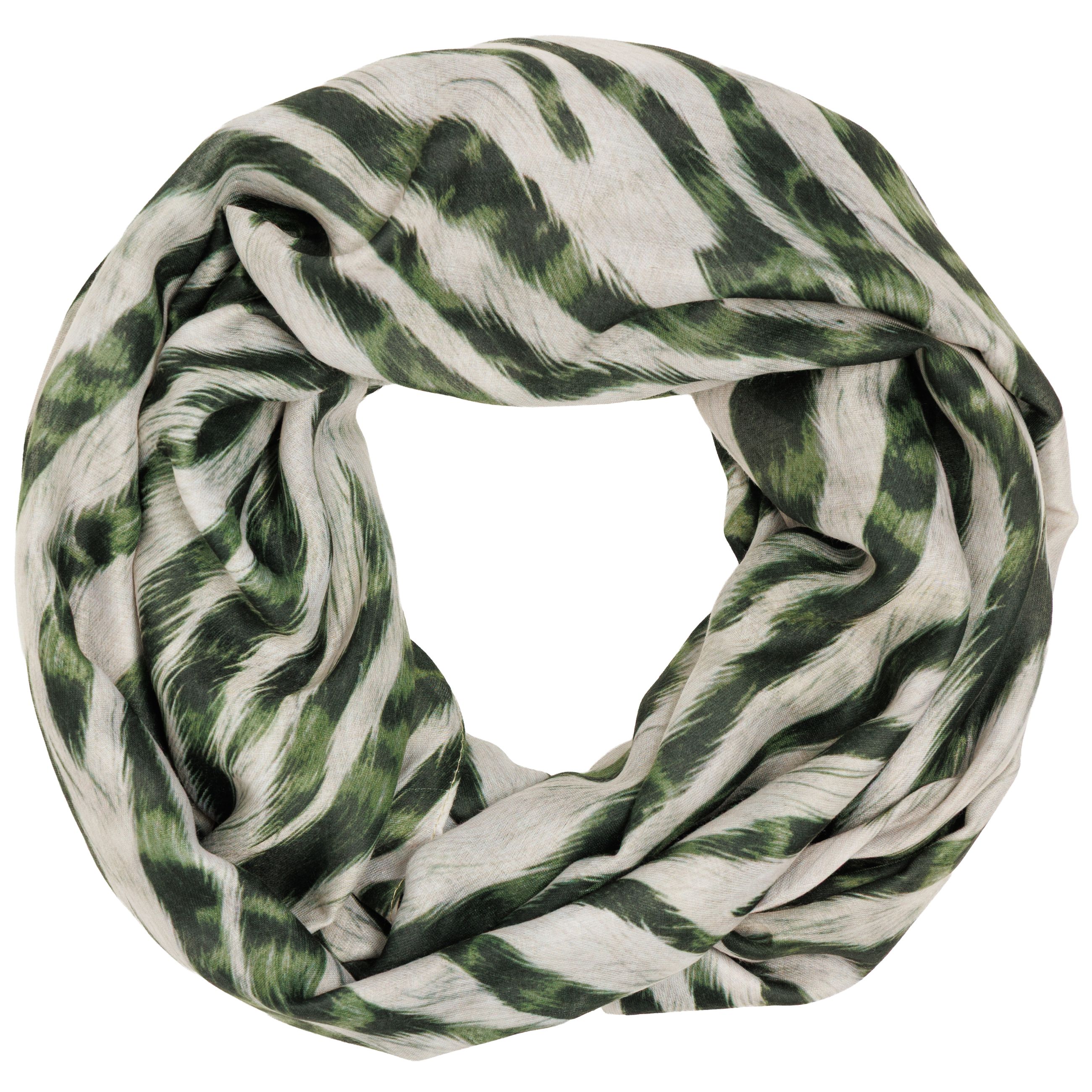 caspar-loop-no-550-damen-loopschal-animal-print-60x170 image 7