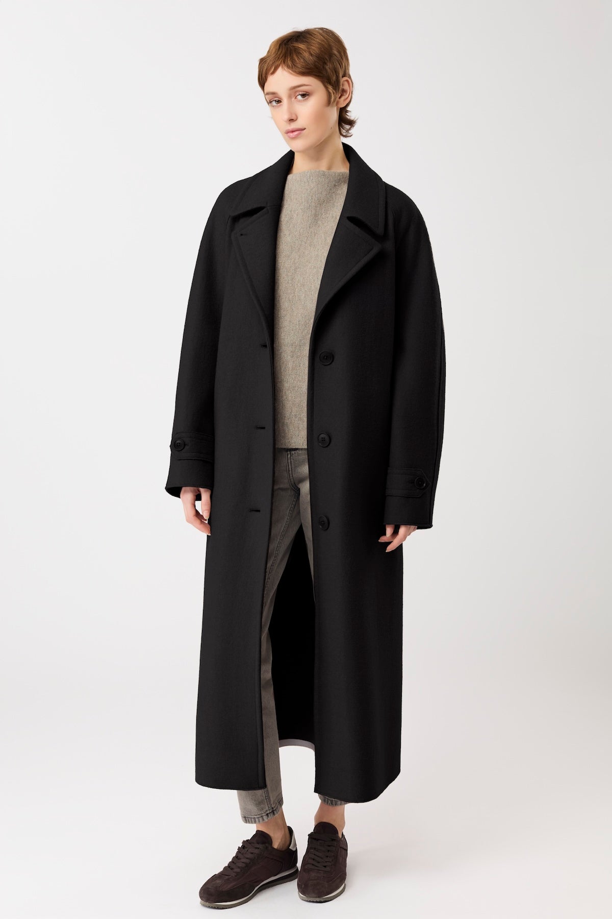 langerchen-walkmantel-mit-revers-black image 2