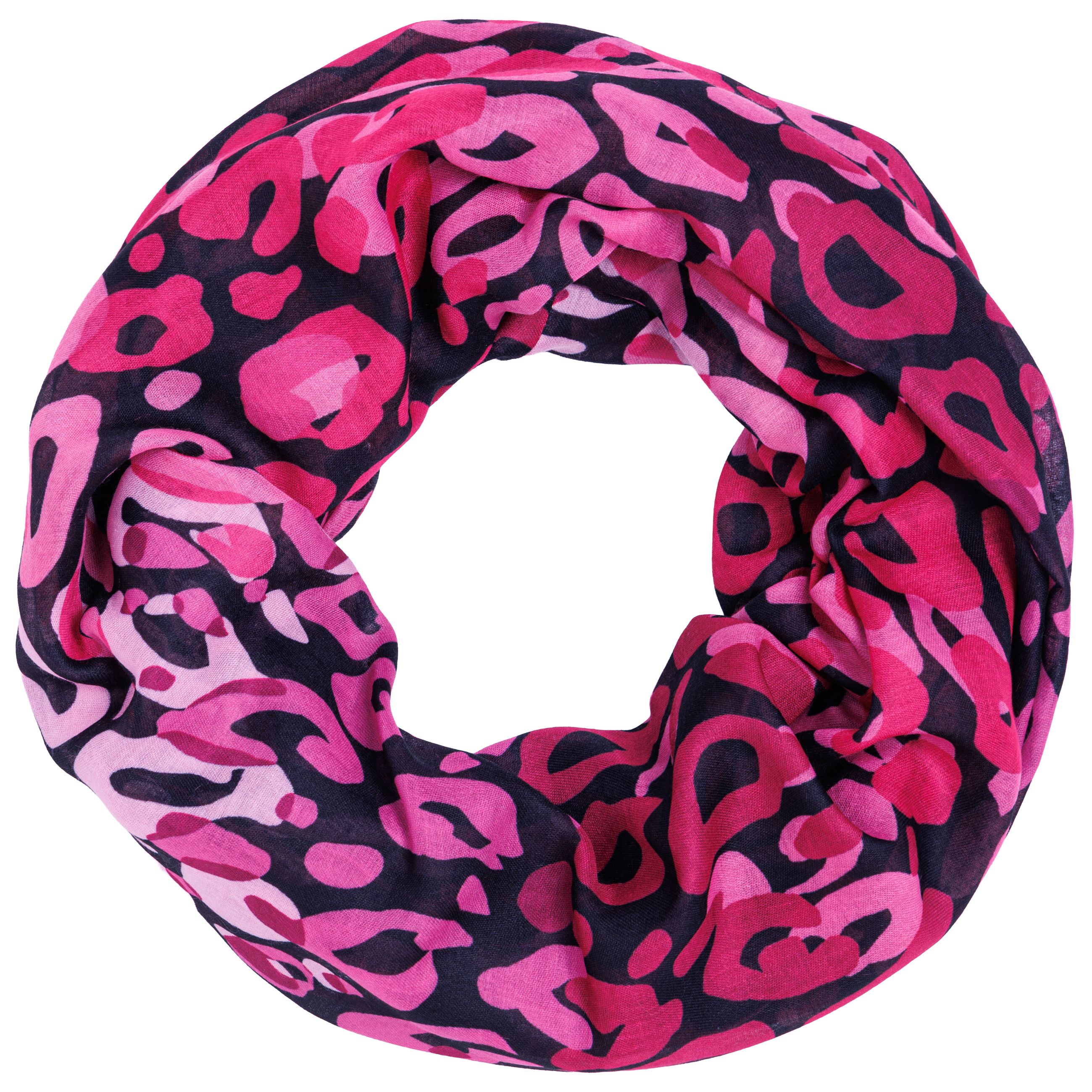 caspar-loop-no-551-damen-loop-schal-animal-print-170-x-70-cm image 4