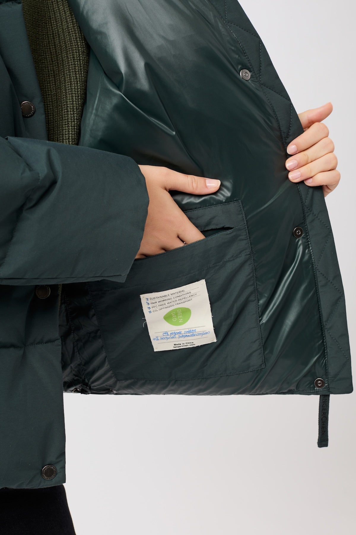 langerchen-gesteppte-eco-daune-jacke-mit-stehkragen-fir image 6