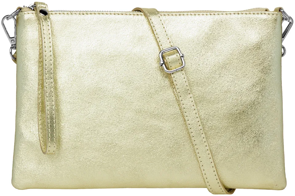 caspar-clutch-no-843-abendtasche-echtleder-metallic image 1