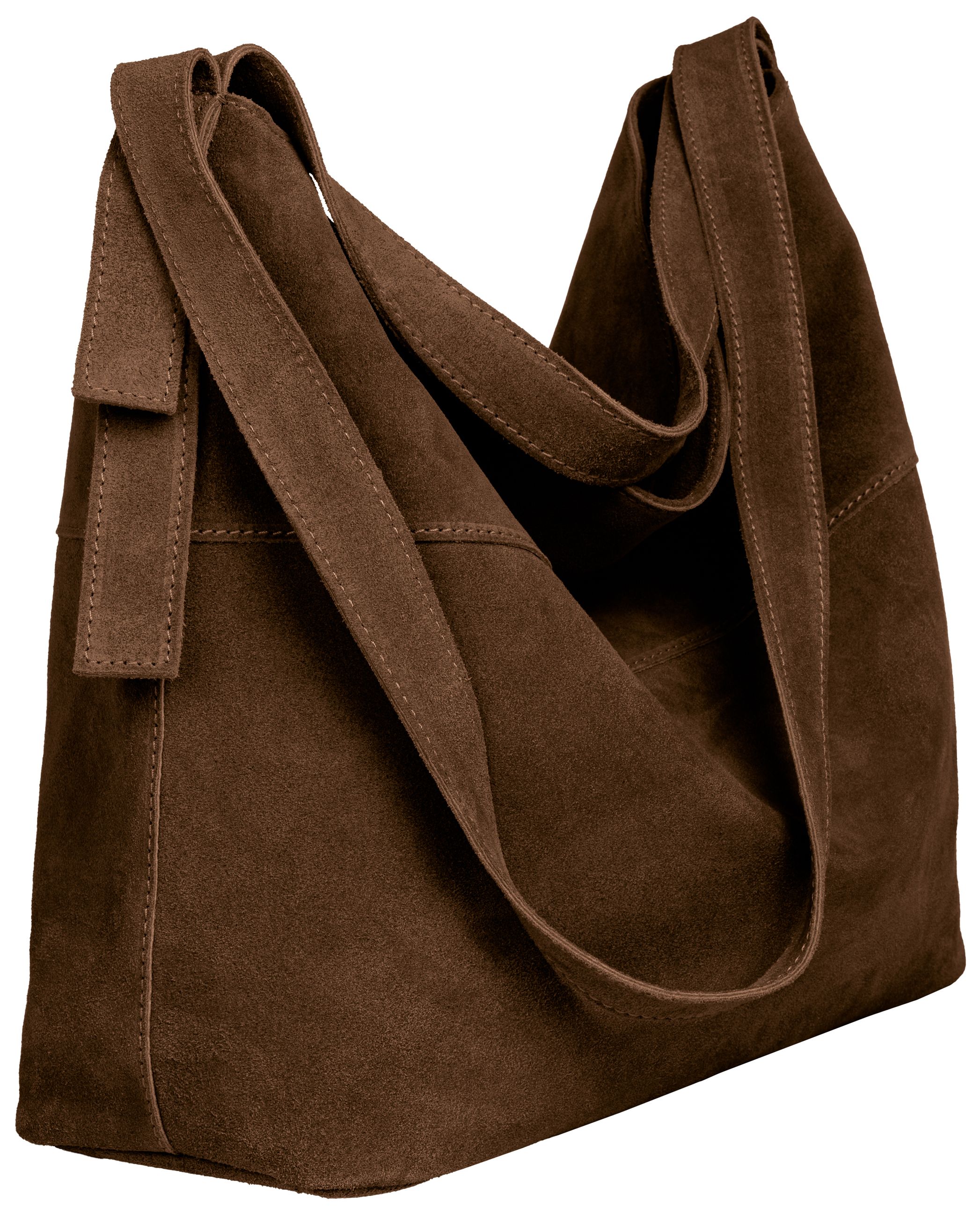 caspar-hobo-no-816-damen-schultertasche-wildleder-vintage image 8