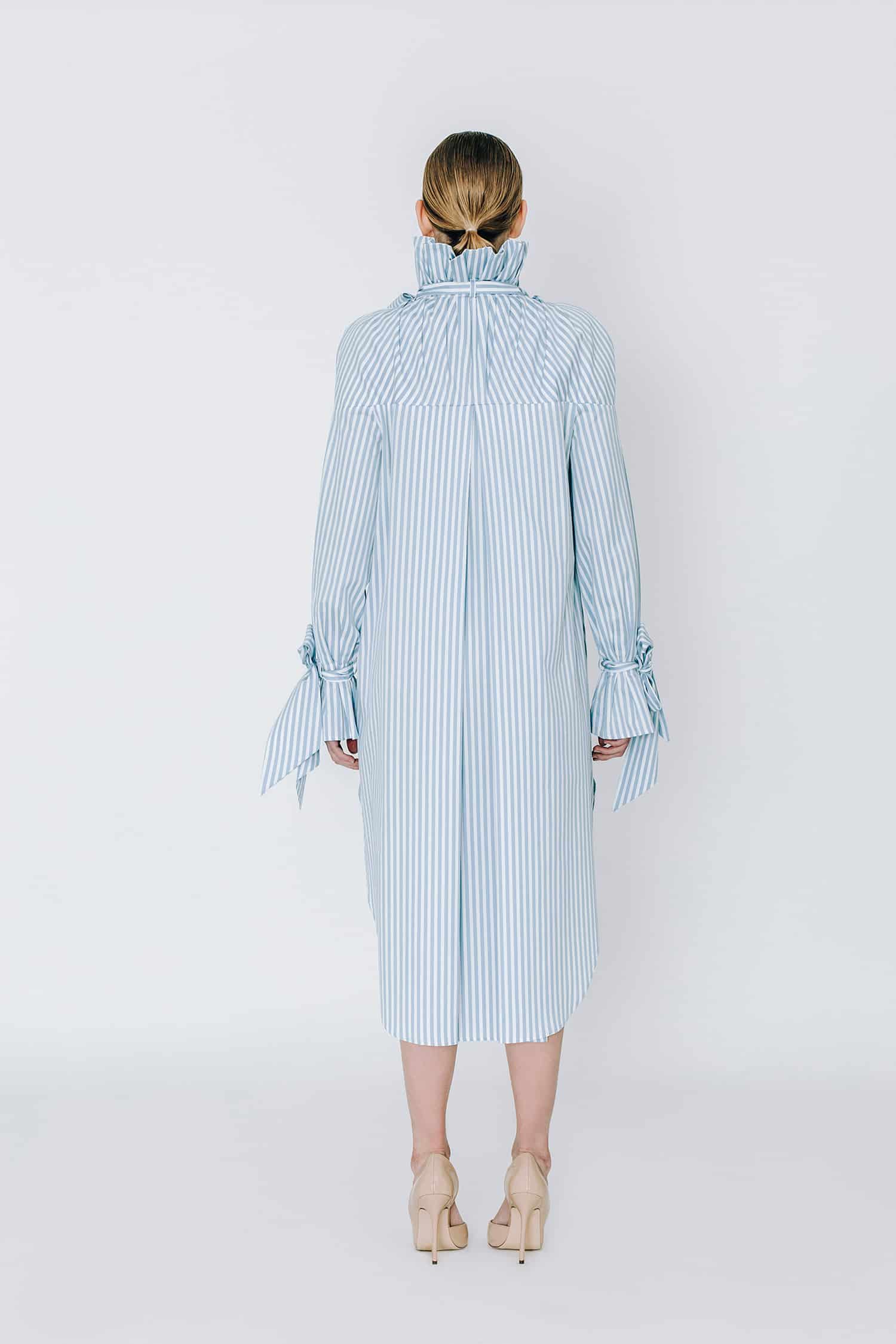 bolot-dress-shirt-ludwig-bengal-stripes-blue-white-damen-hemdkleid image 3