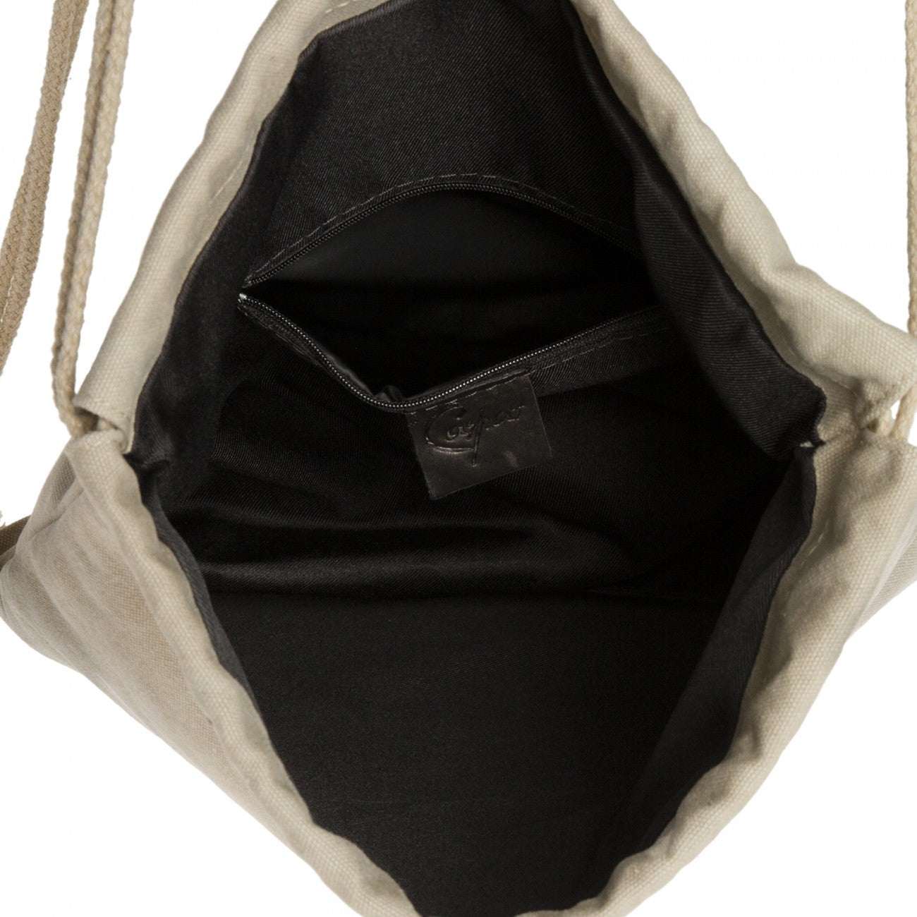 caspar-gym-bag-no-714-retro-turnbeutel-aus-canvas-und-nappa-leder image 5