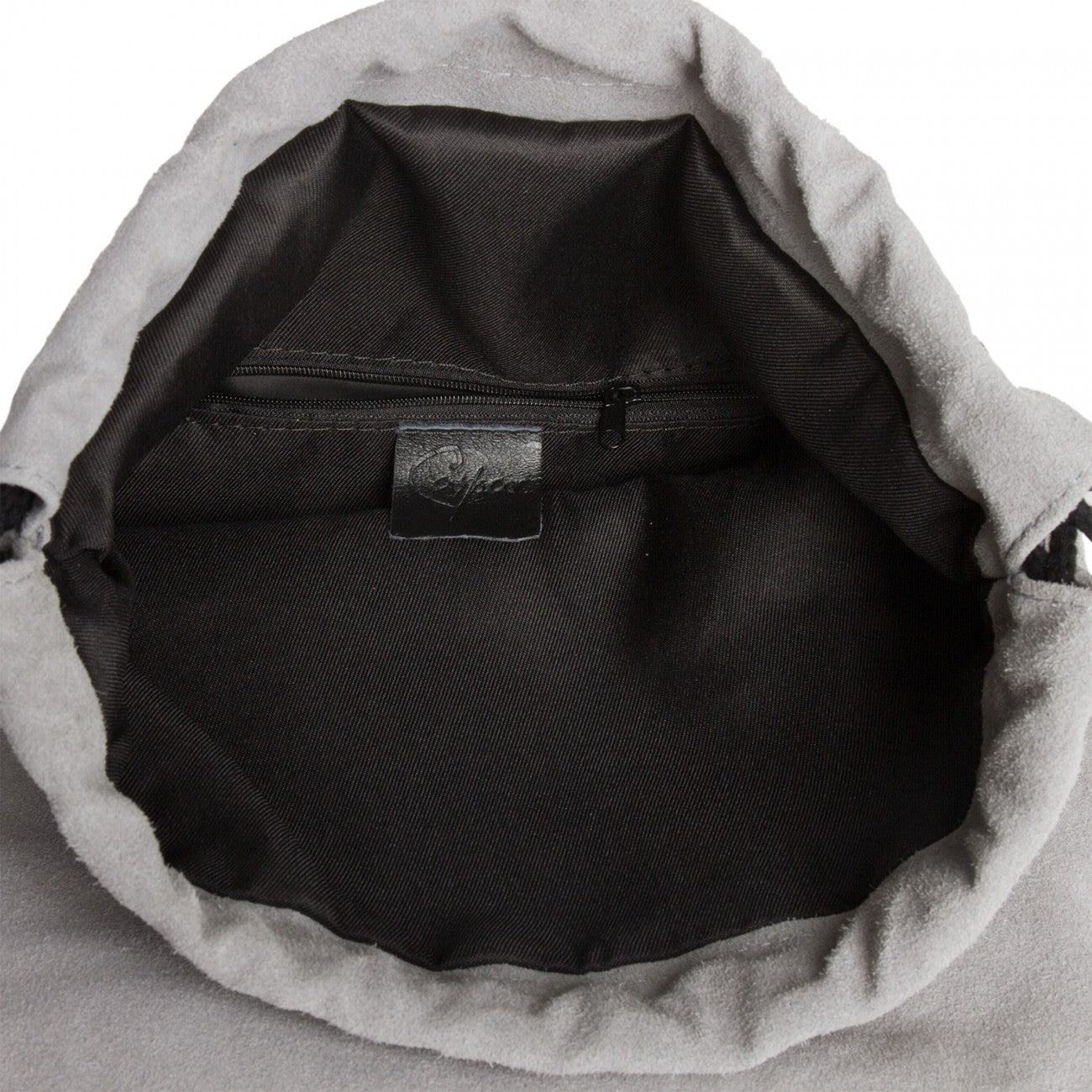caspar-gym-bag-no-711-turnbeutel-wildleder-mit-stern image 2