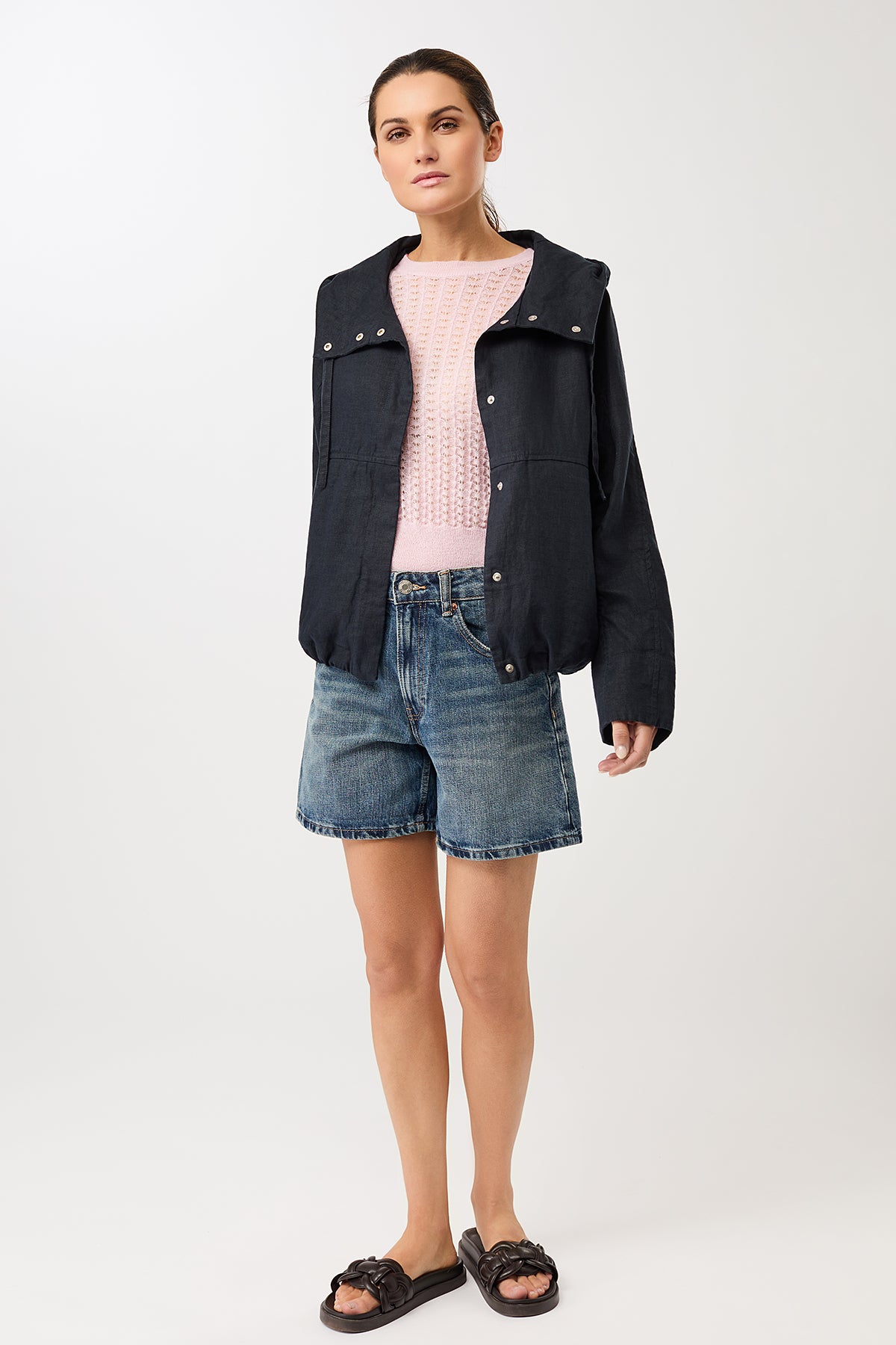 langerchen-lockere-jacke-mit-kordelzug-navy image 5