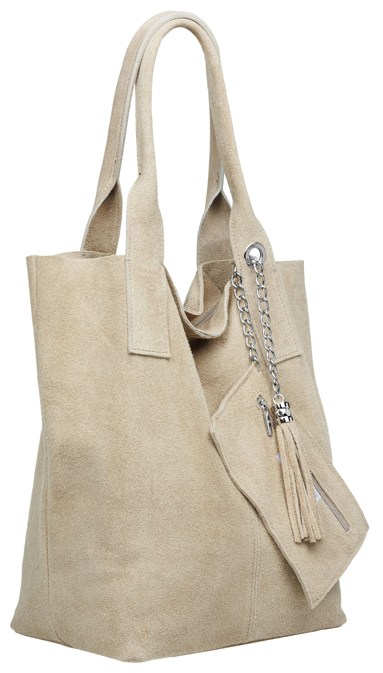 caspar-hobo-no-828-shopper-wildleder-gro-26x16x34-cm image 3