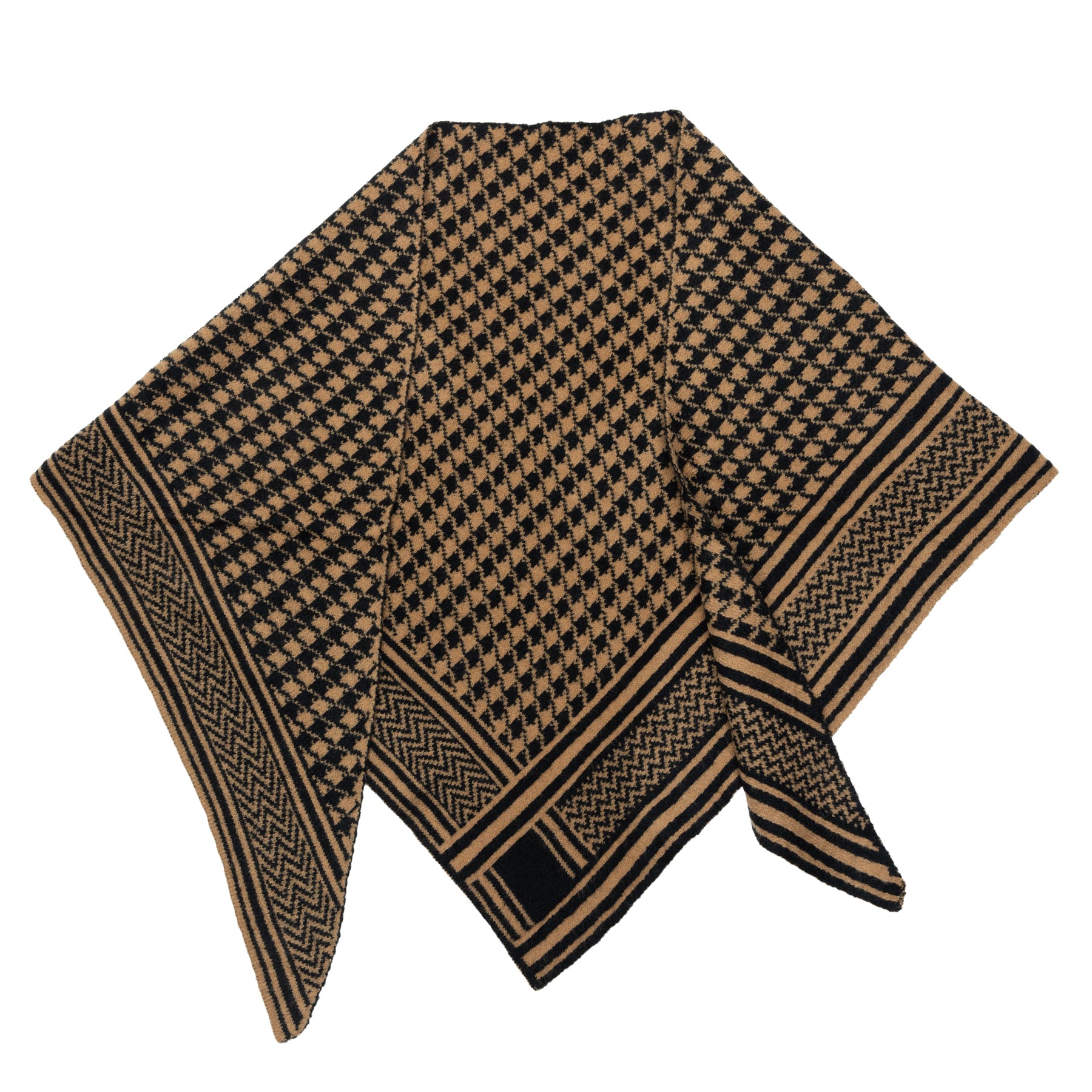 caspar-schal-no-512-xxl-dreieckstuch-mit-hahnentritt-muster image 5