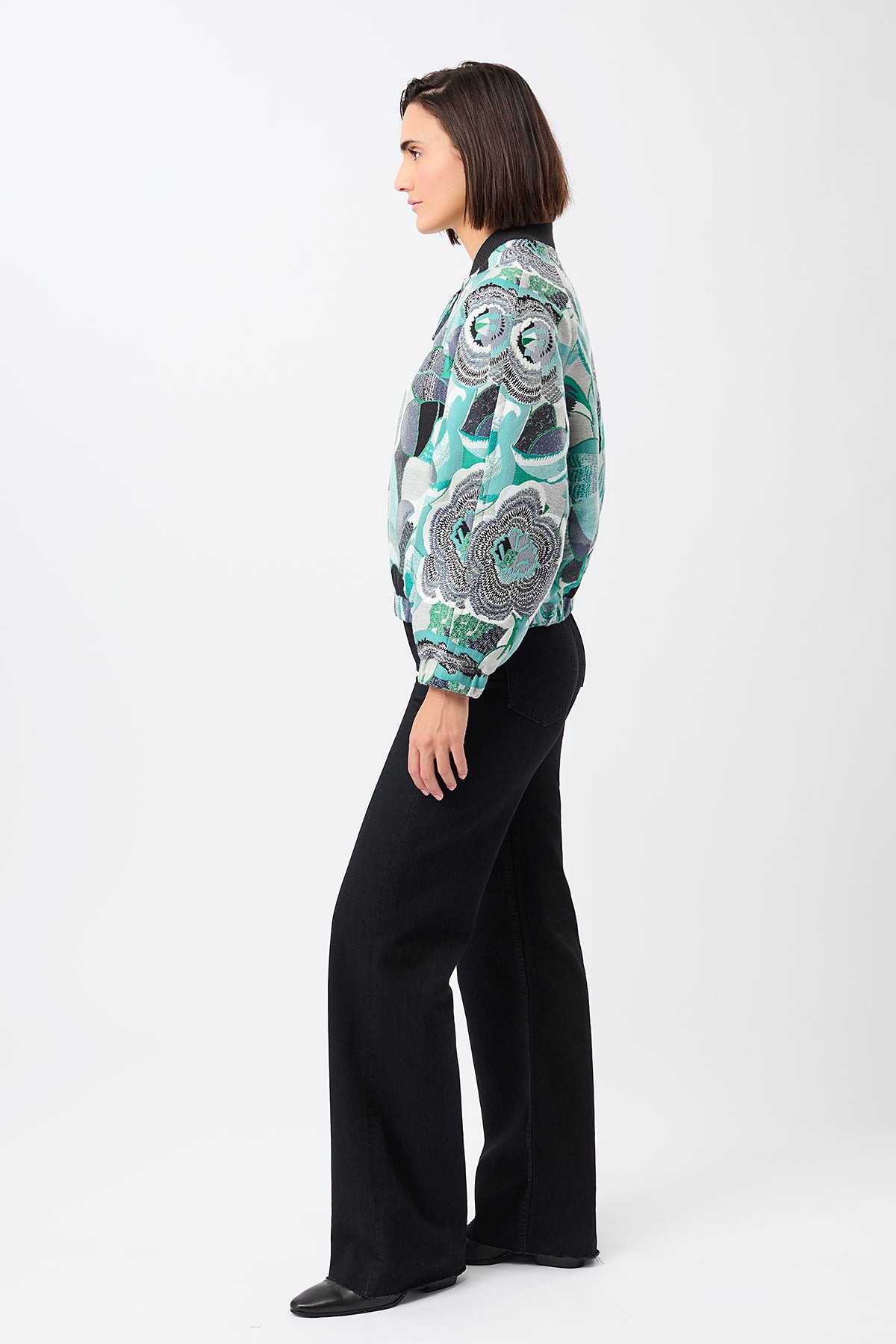 langerchen-bomberjacke-aus-exklusivem-jacquard-in-original-jacquard image 3