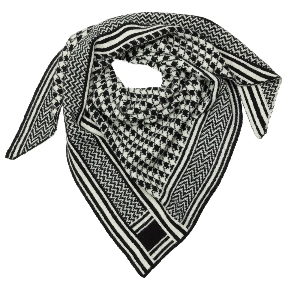 caspar-schal-no-512-xxl-dreieckstuch-mit-hahnentritt-muster image 1