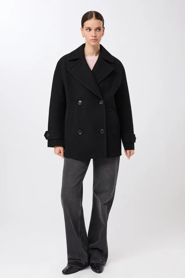 langerchen-langer-cabanstyle-mit-gro-em-kragen-mantel-in-black image 1