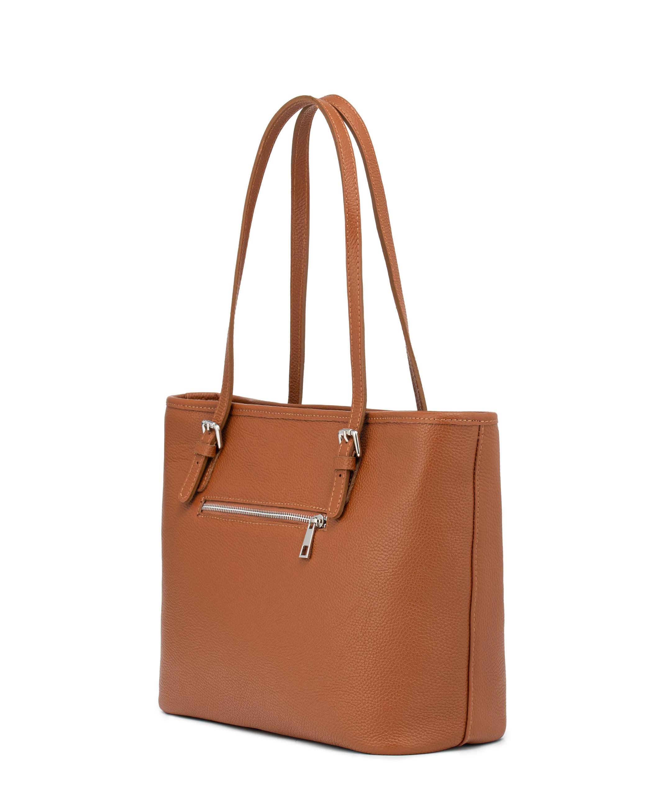 caspar-tote-bag-no-867-schultertasche-aus-italienischem-leder image 4