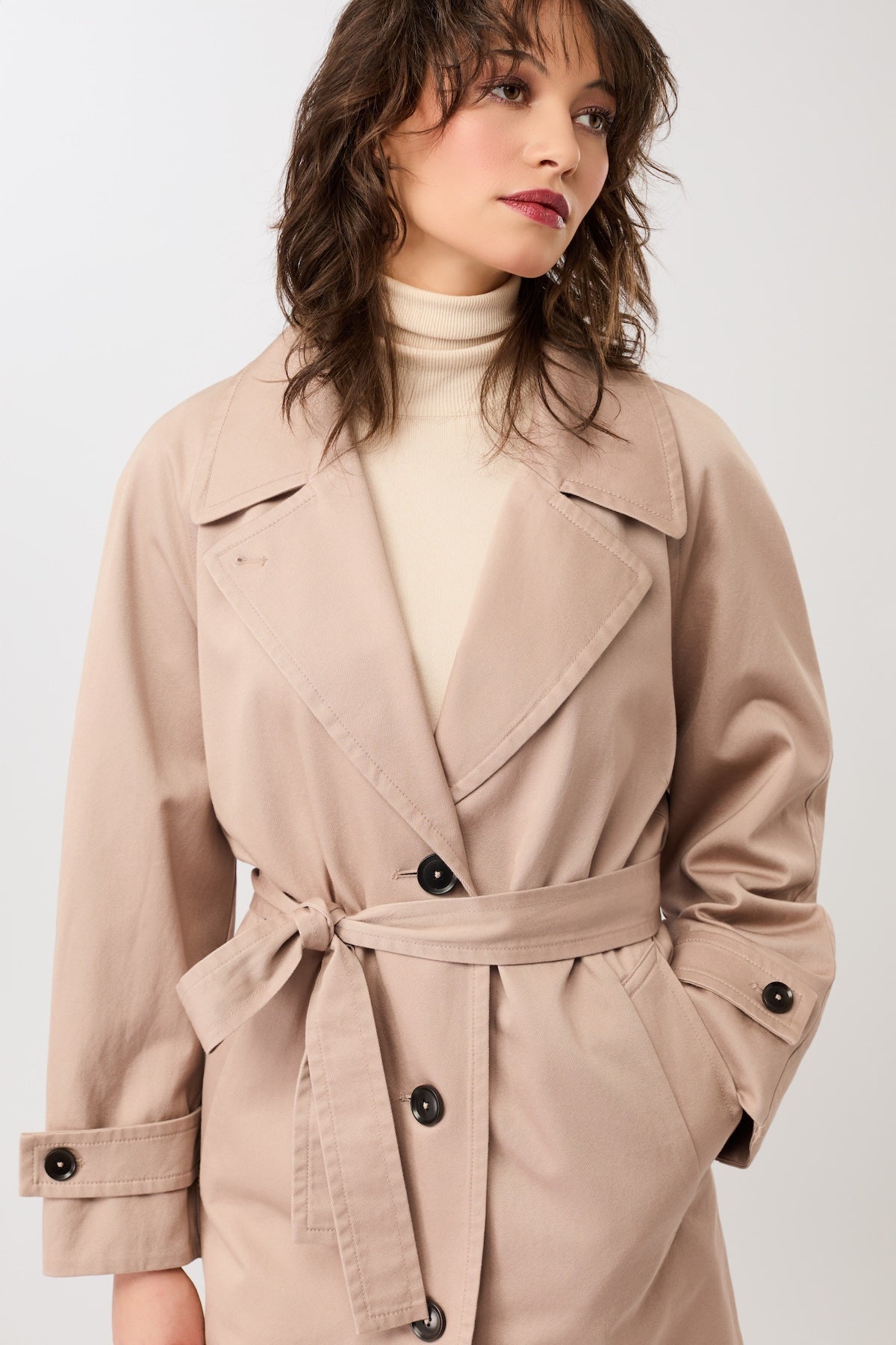 langerchen-klassischer-trenchcoat-aus-bio-baumwolle-lange-jacke-in-blush image 2