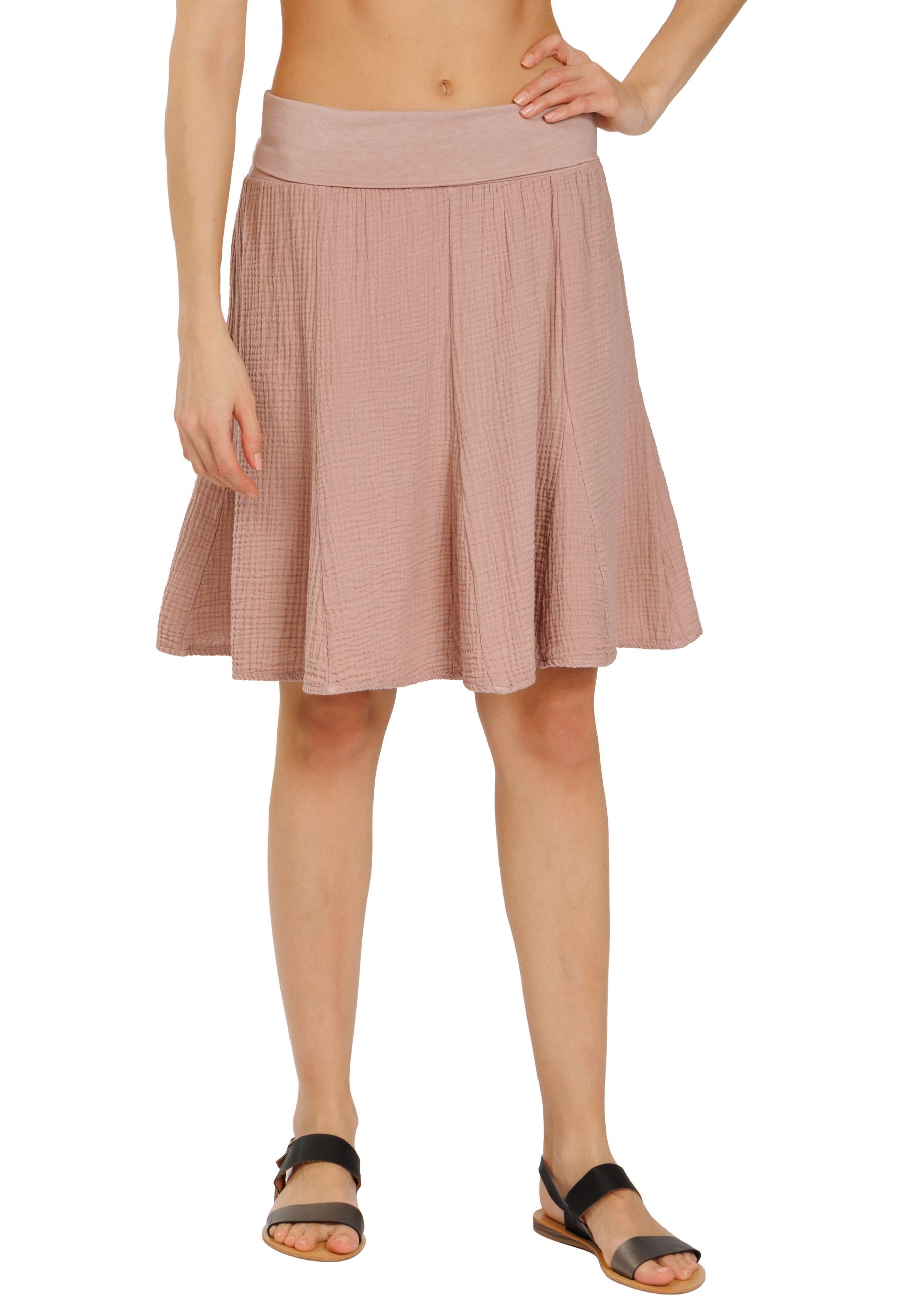 caspar-musselin-rock-midi-no-037-damen-a-linie-aus-baumwolle image 1