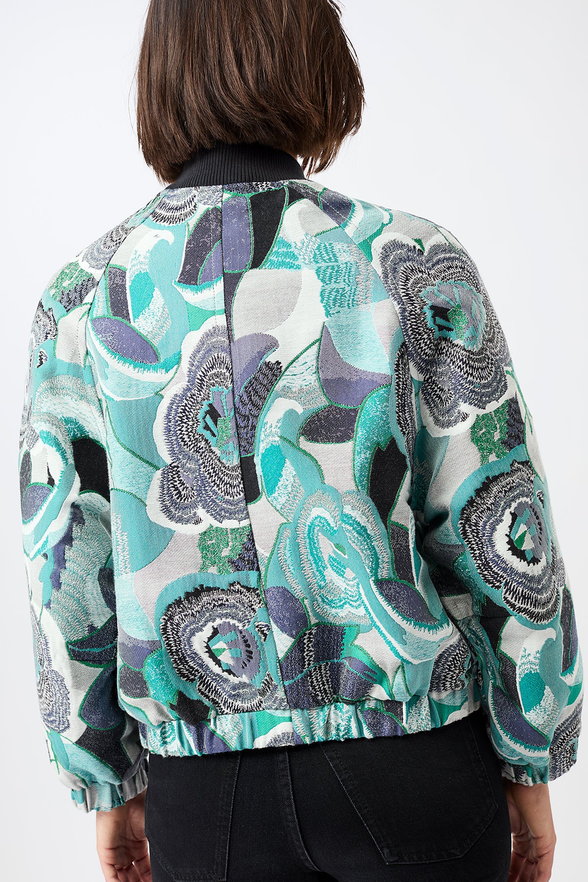 langerchen-bomberjacke-aus-exklusivem-jacquard-in-original-jacquard image 5