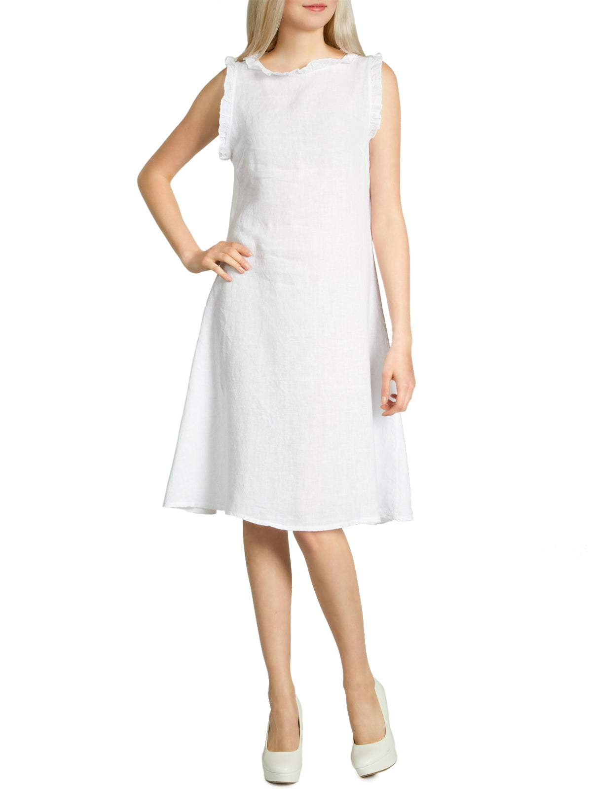caspar-leinenkleid-no-012-sommerkleid-aus-leinen image 1