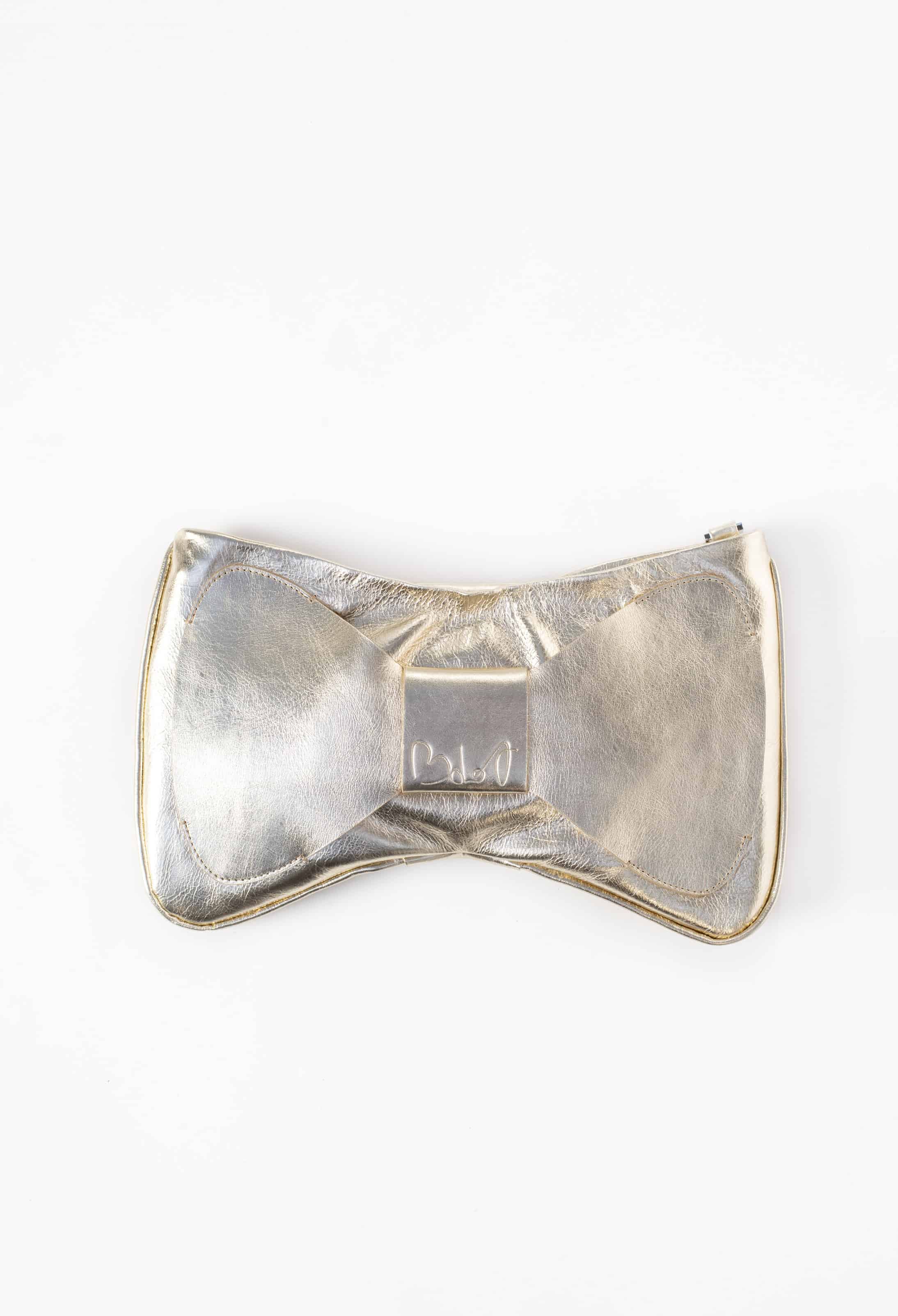 bolot-bow-bag-gold-tasche-aus-echtleder image 3
