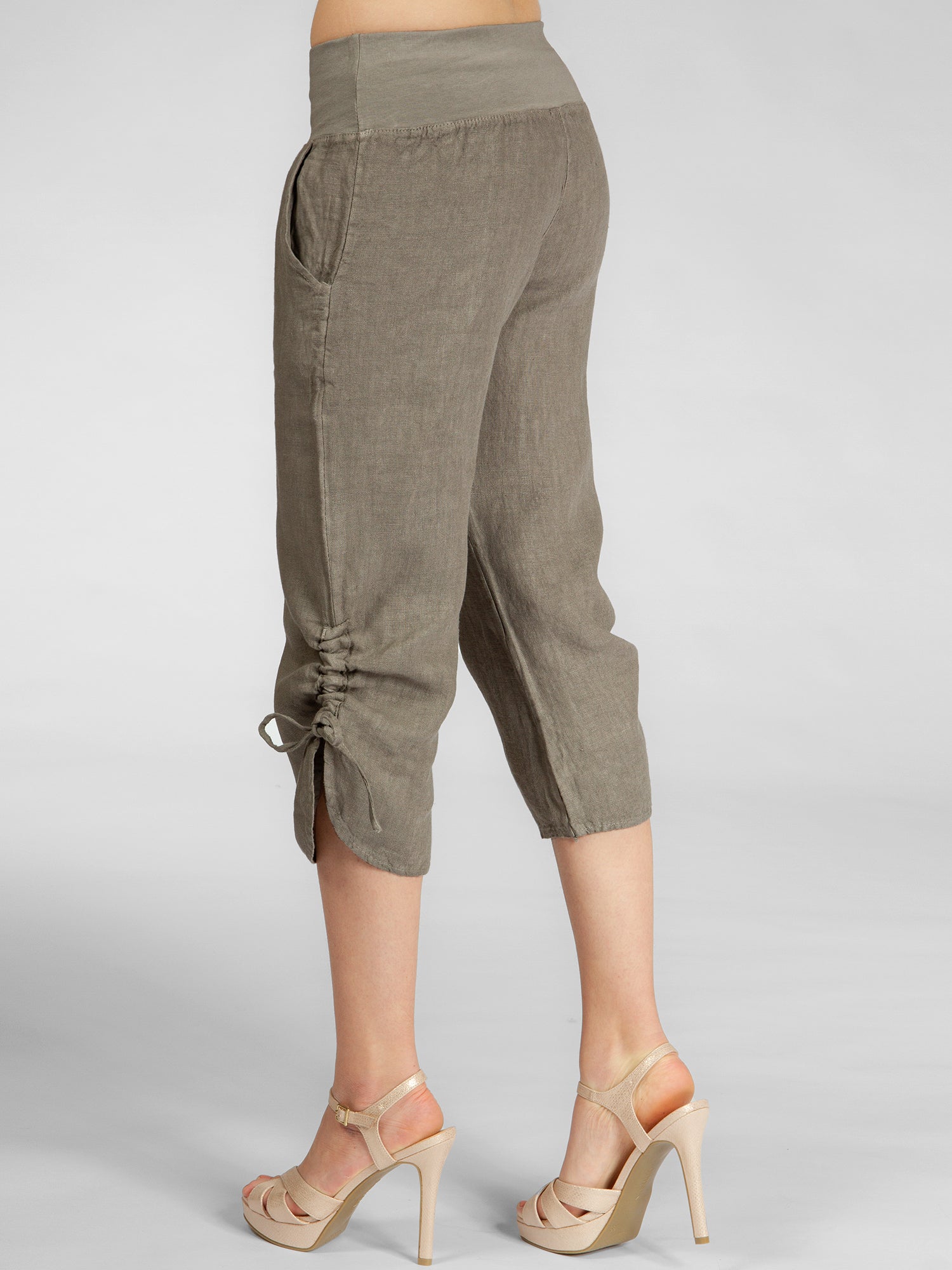 caspar-leinenhose-no-050-3-4-capri-boyfriend image 5