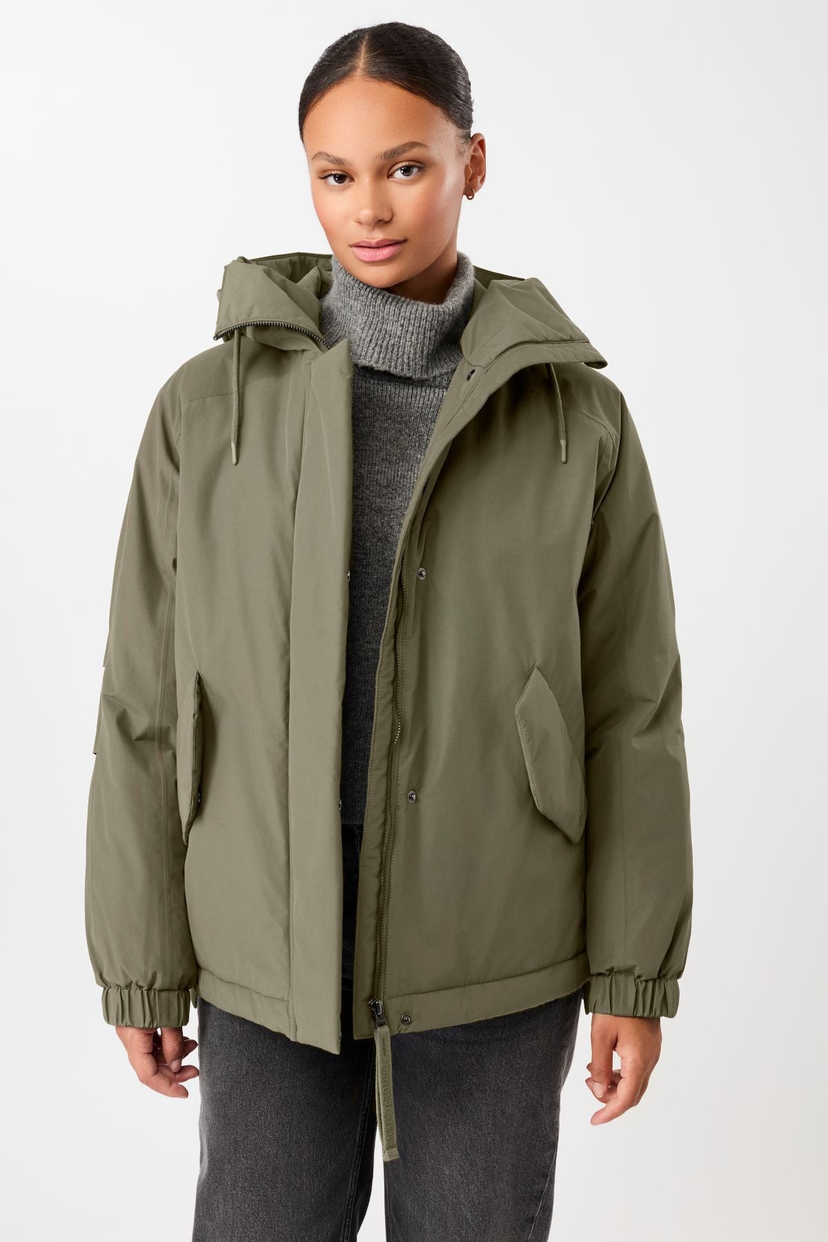 langerchen-wattierter-kurzparka-lockeres-volumen-sencha image 4