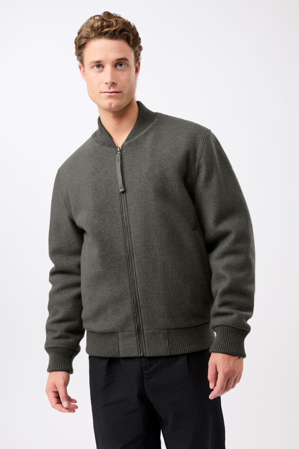 langerchen-bomberjacke-bio-wolle-platinum image 1