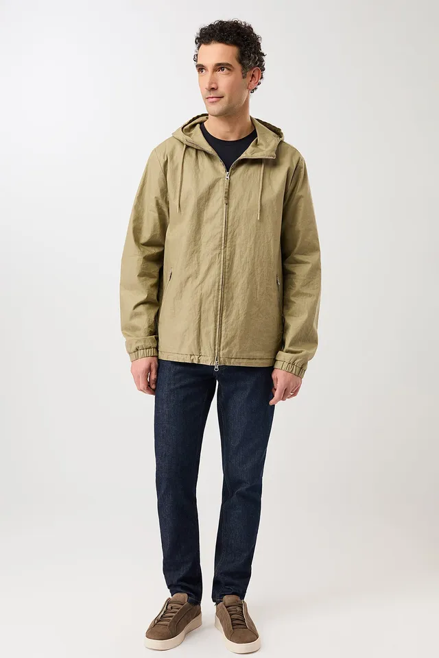 langerchen-kurze-jacke-aus-beschichtetem-leinen-breeze image 1