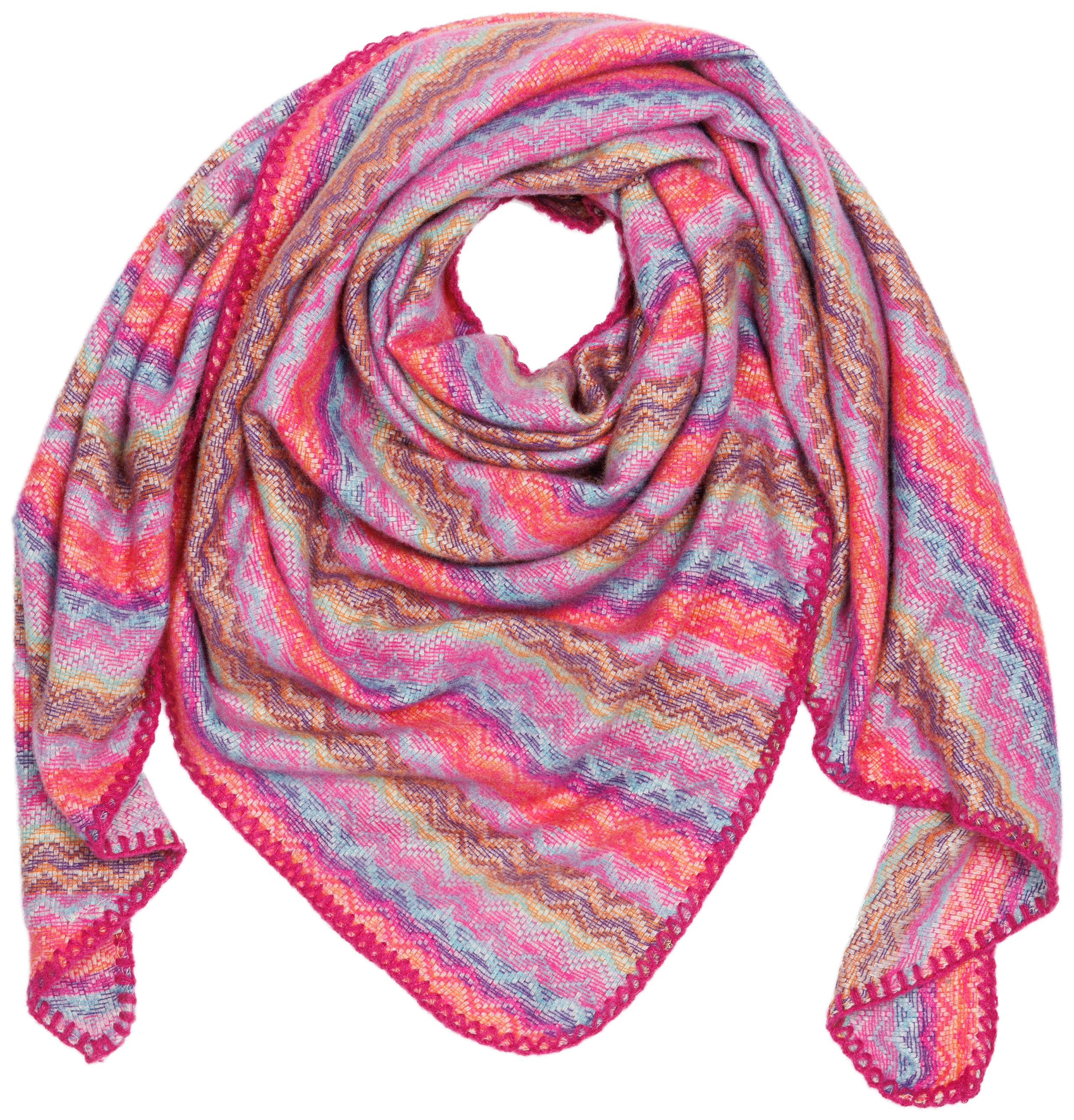 caspar-schal-no-543-damen-dreiecksschal-aus-viskose-260x70-cm image 5